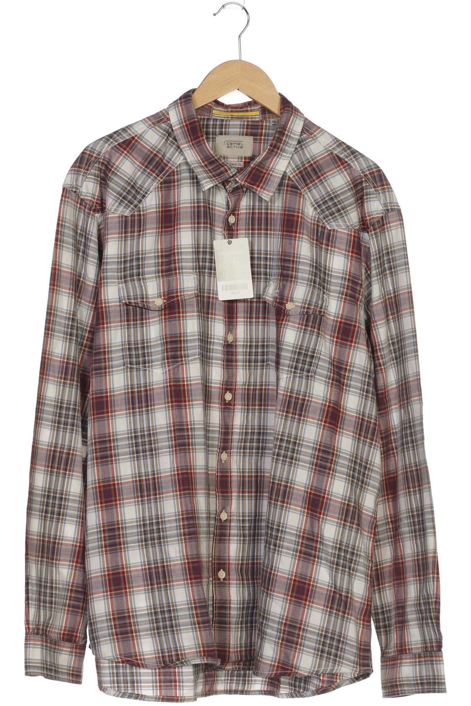 

camel active Herren Hemd, mehrfarbig, Gr. 56