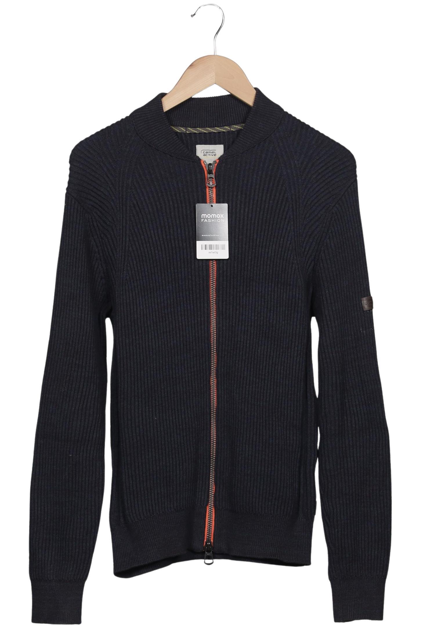 

camel active Herren Strickjacke, marineblau, Gr. 48