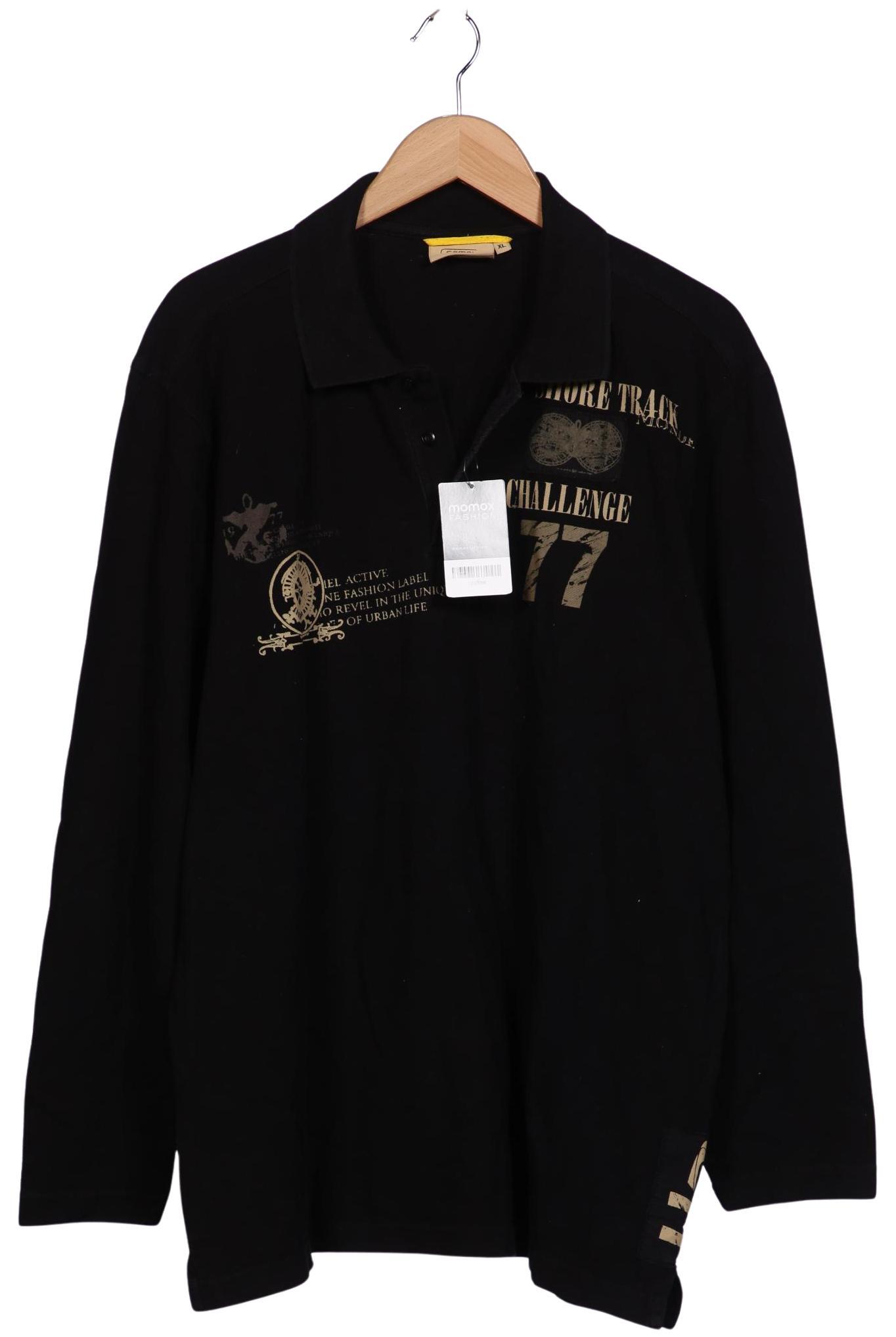 

camel active Herren Poloshirt, schwarz, Gr. 54