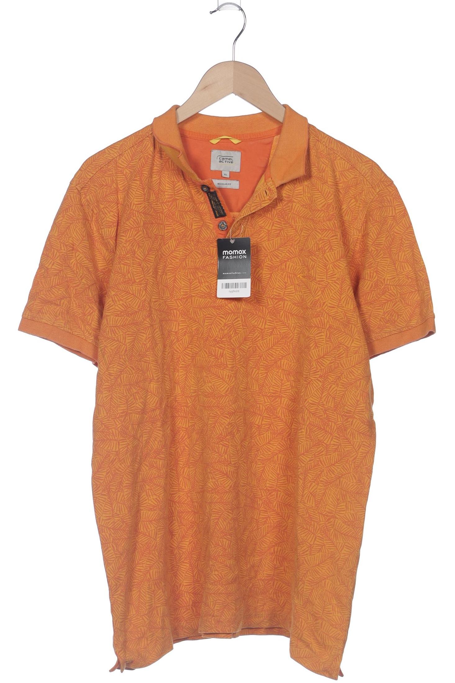 

camel active Herren Poloshirt, orange, Gr. 54