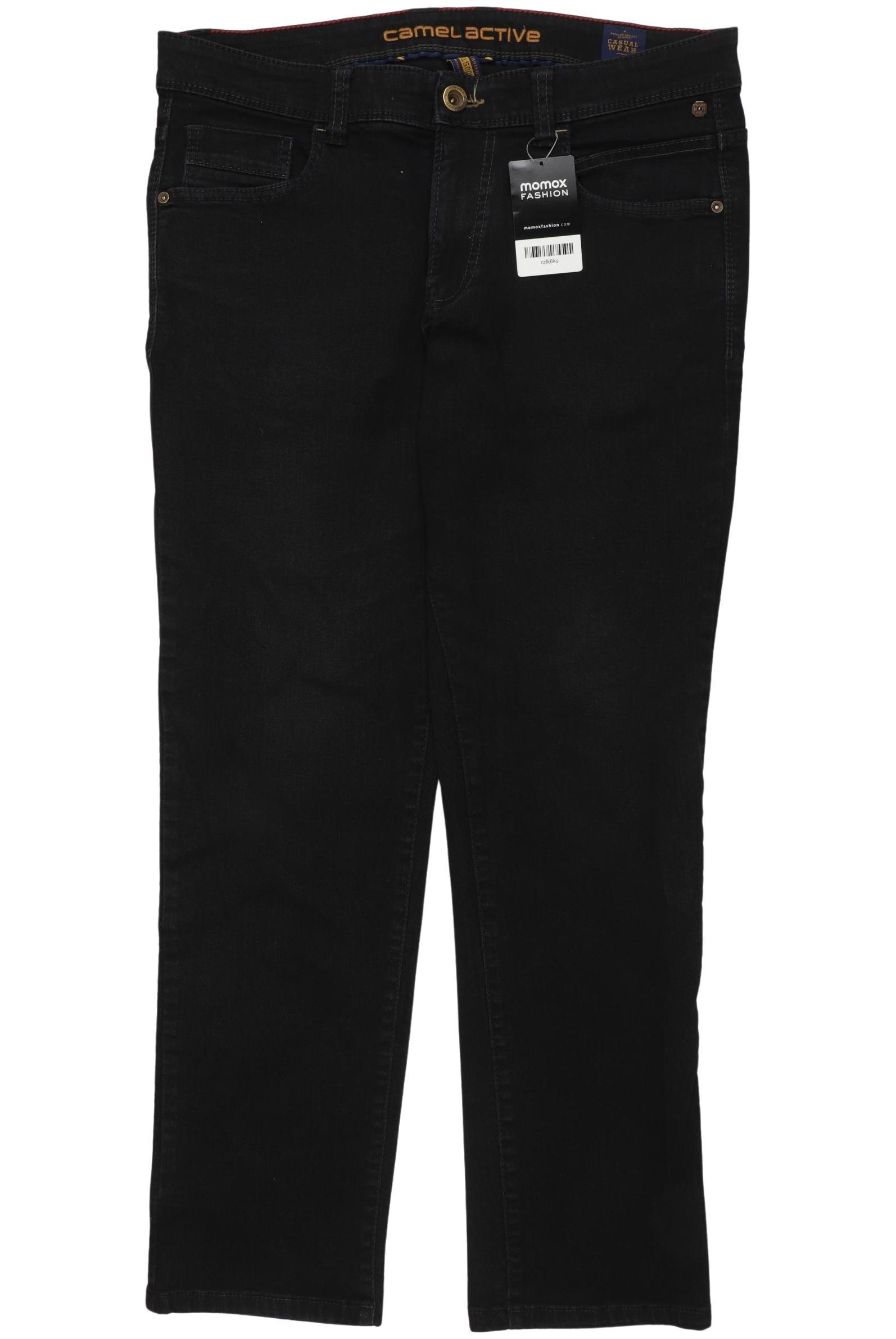 

camel active Herren Jeans, schwarz, Gr. 35