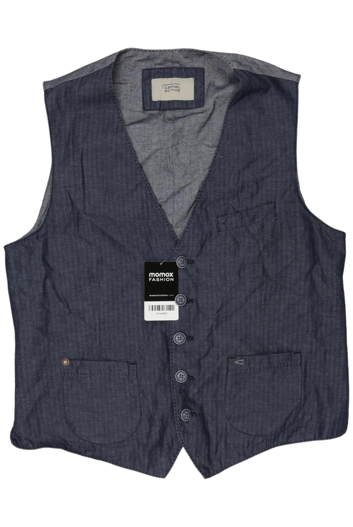 

camel active Herren Weste, grau, Gr. 48