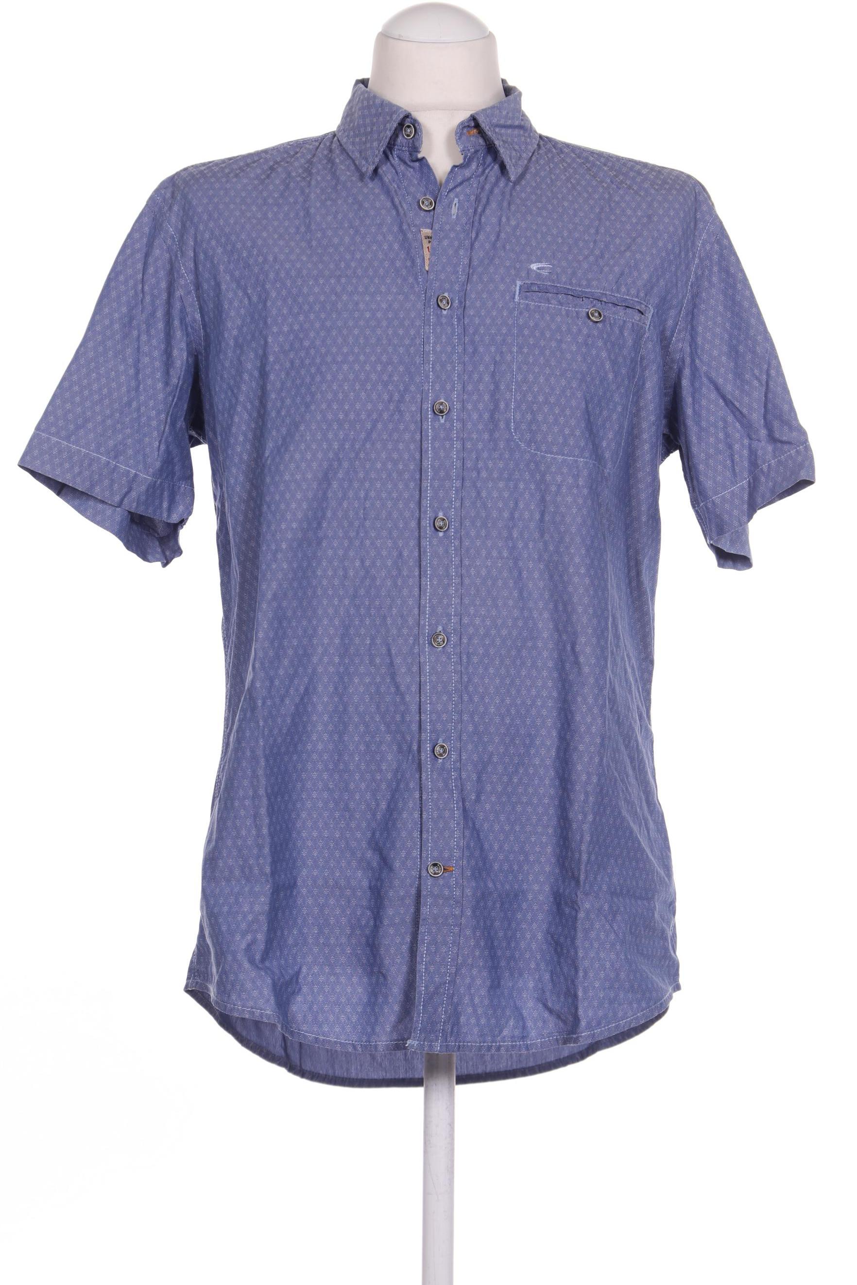 

camel active Herren Hemd, blau, Gr. 48