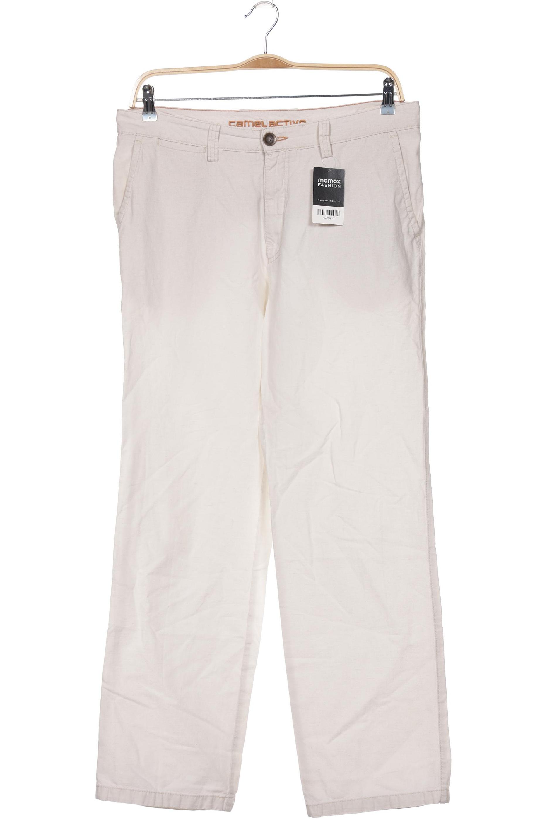 

camel active Herren Stoffhose, weiß, Gr. 35