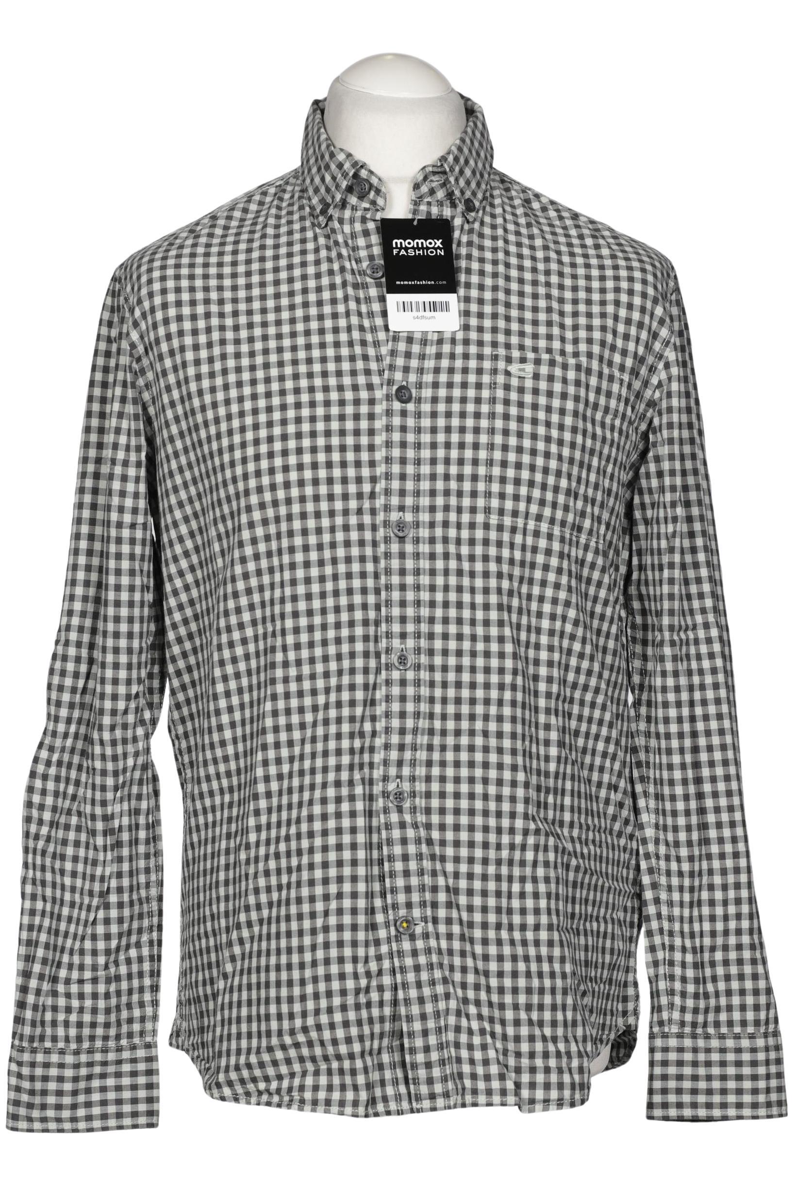 

camel active Herren Hemd, grau, Gr. 48