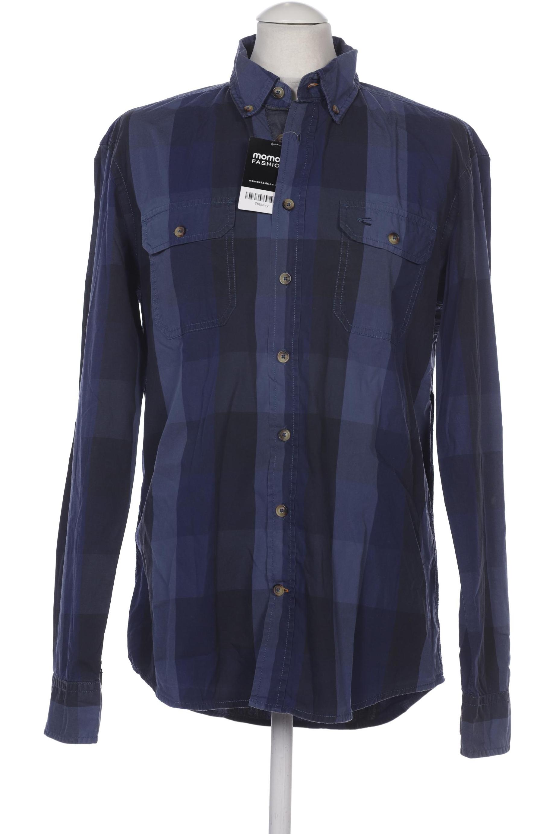 

camel active Herren Hemd, marineblau, Gr. 48