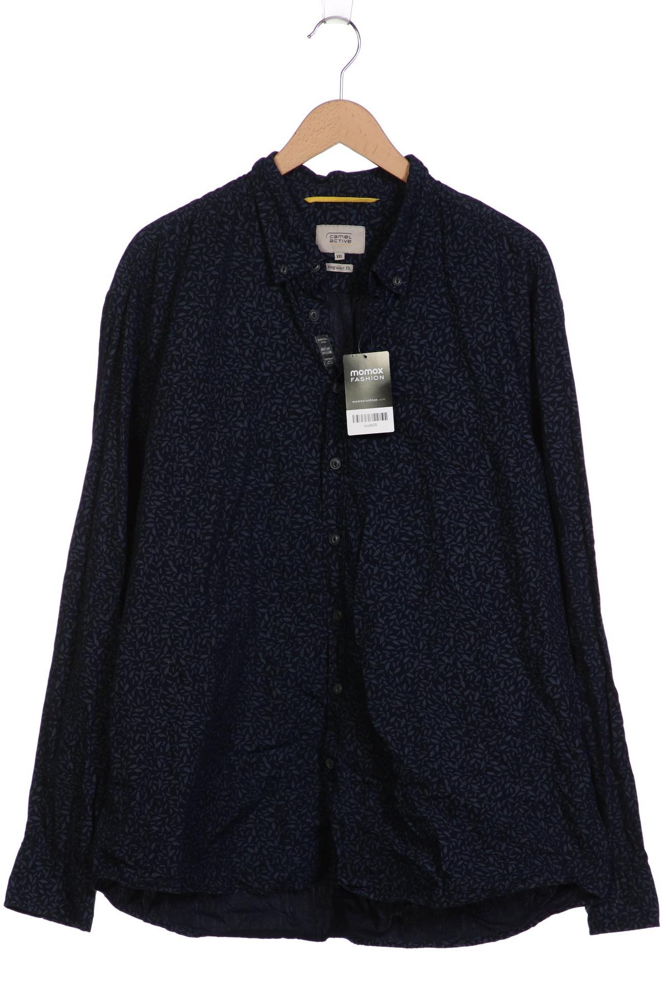 

camel active Herren Hemd, marineblau, Gr. 56