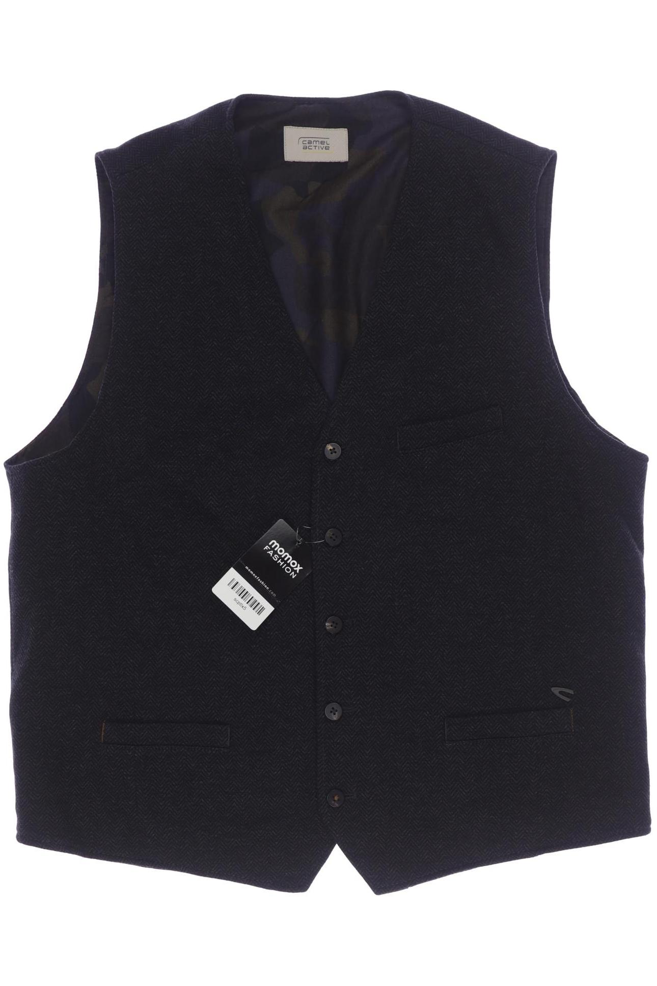 

camel active Herren Weste, schwarz, Gr. 52