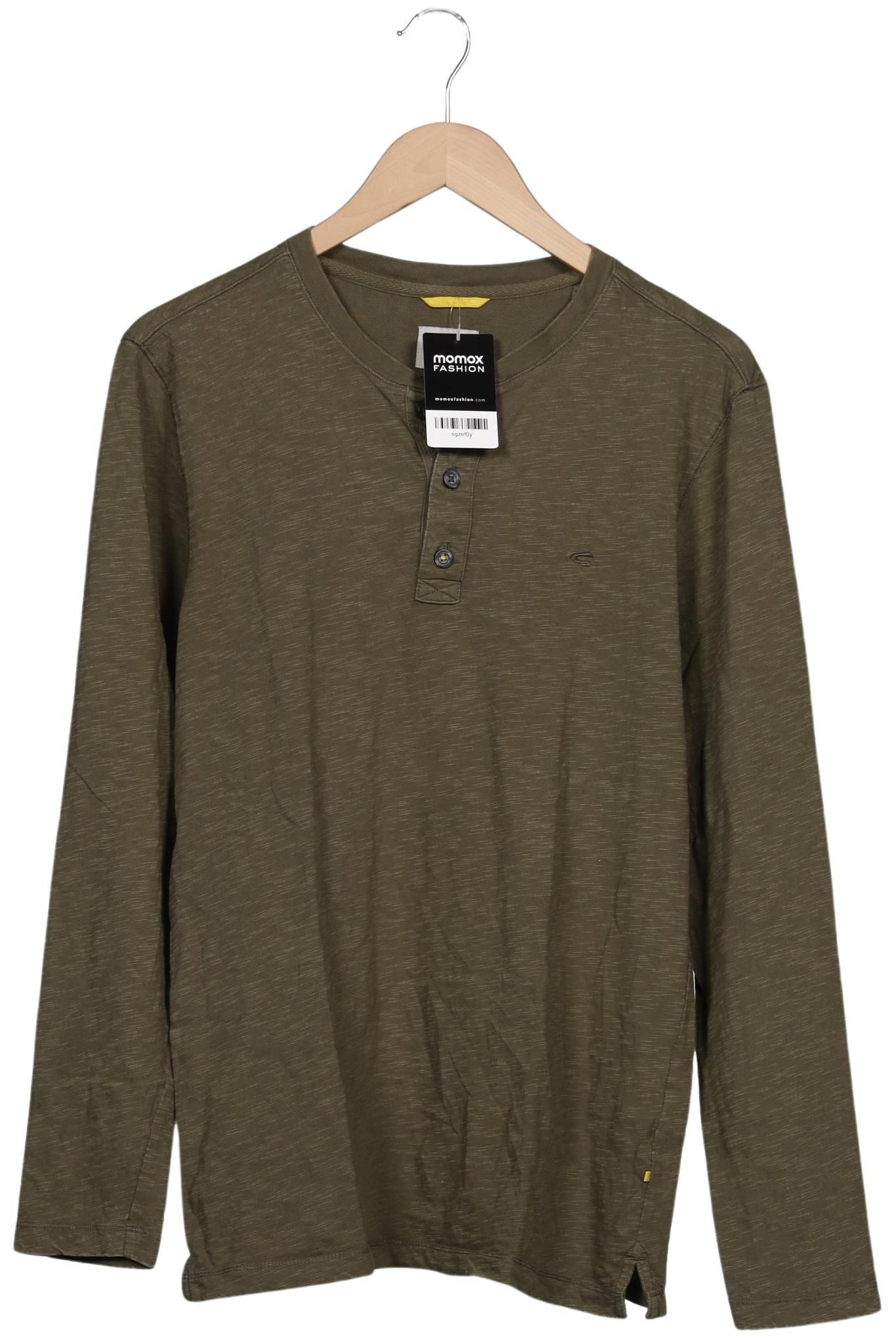 

camel active Herren Langarmshirt, grün, Gr. 48