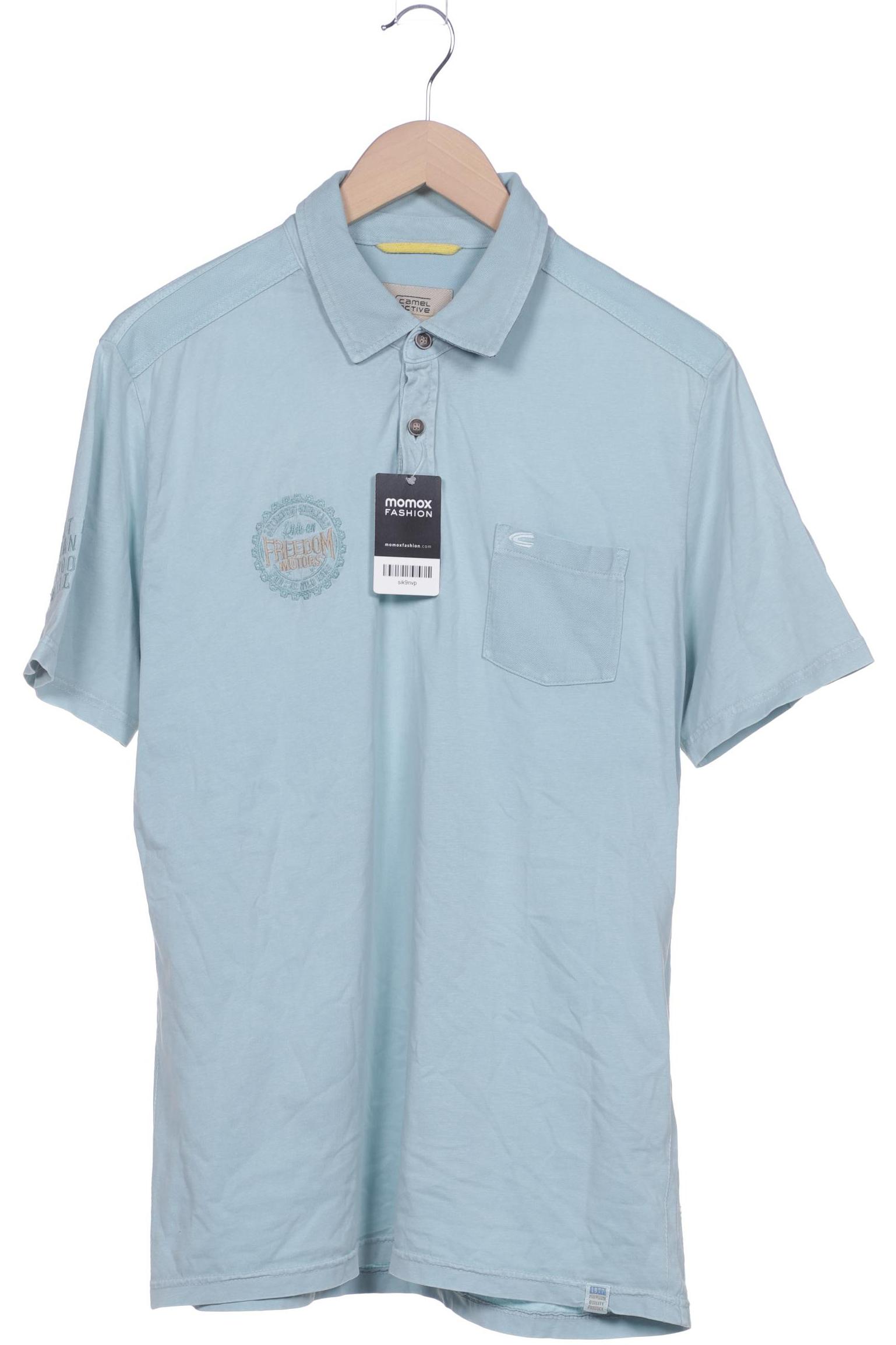

camel active Herren Poloshirt, türkis, Gr. 52