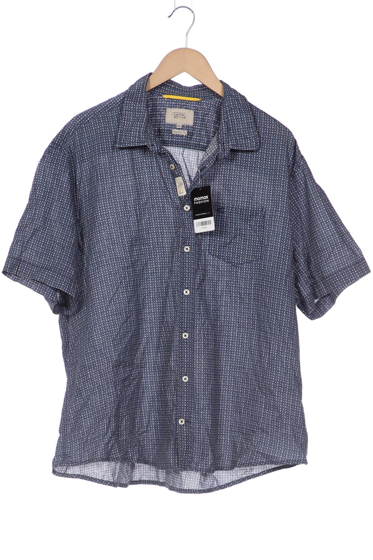 

camel active Herren Hemd, blau, Gr. 56