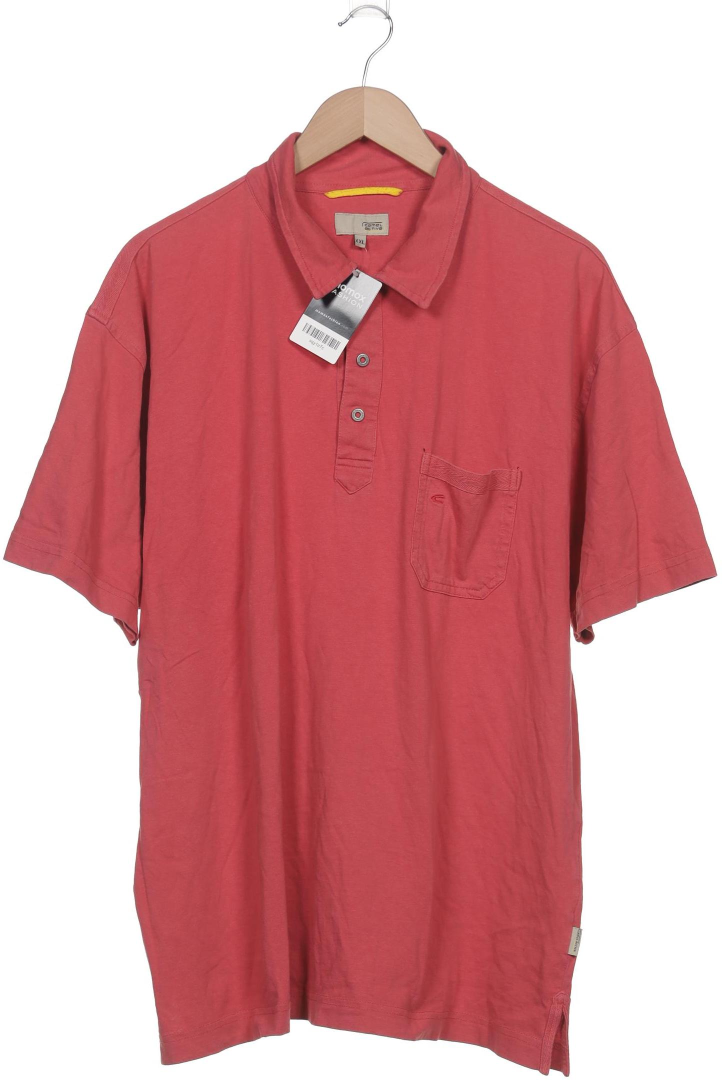 

camel active Herren Poloshirt, pink, Gr. 56