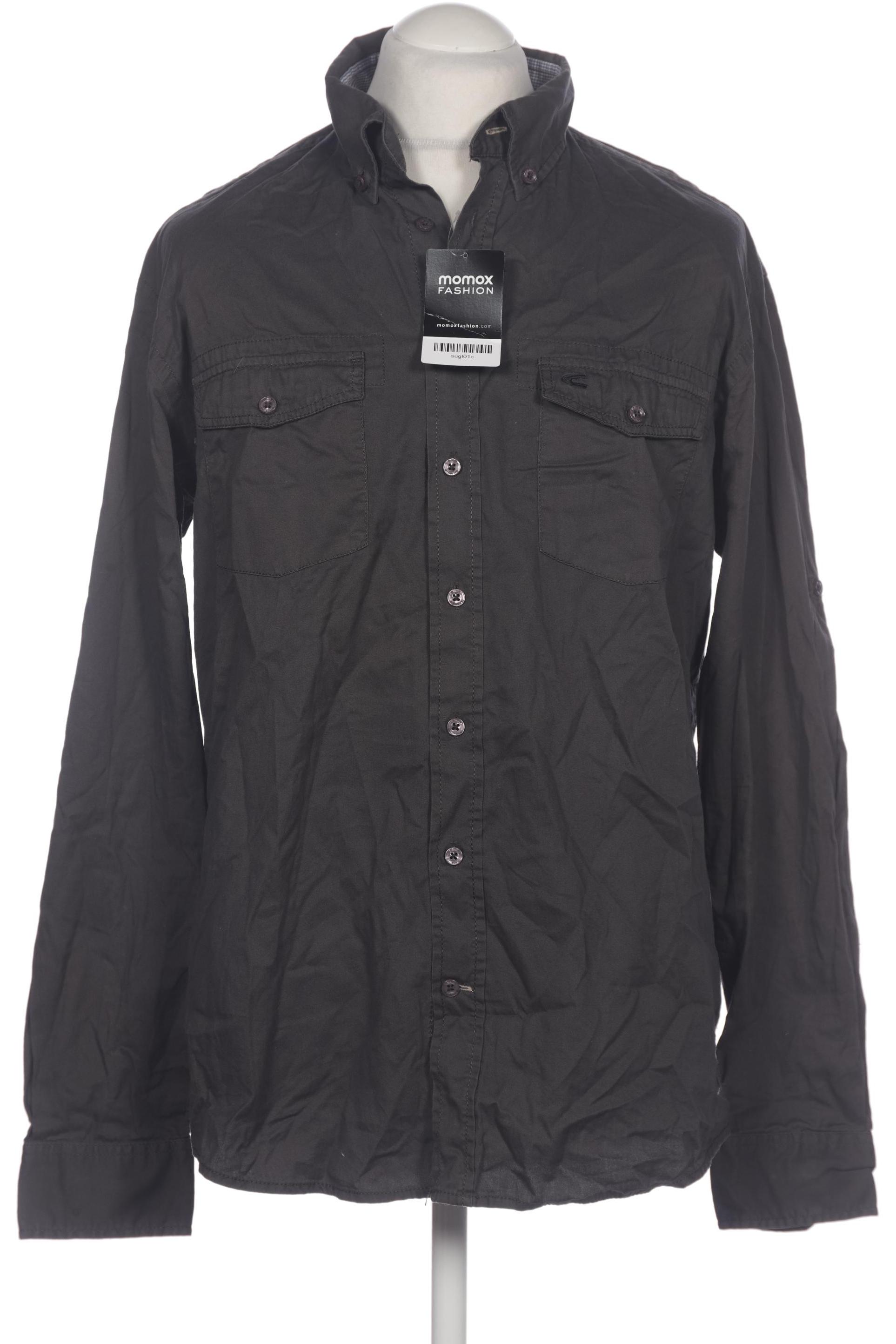 

camel active Herren Hemd, grau, Gr. 52