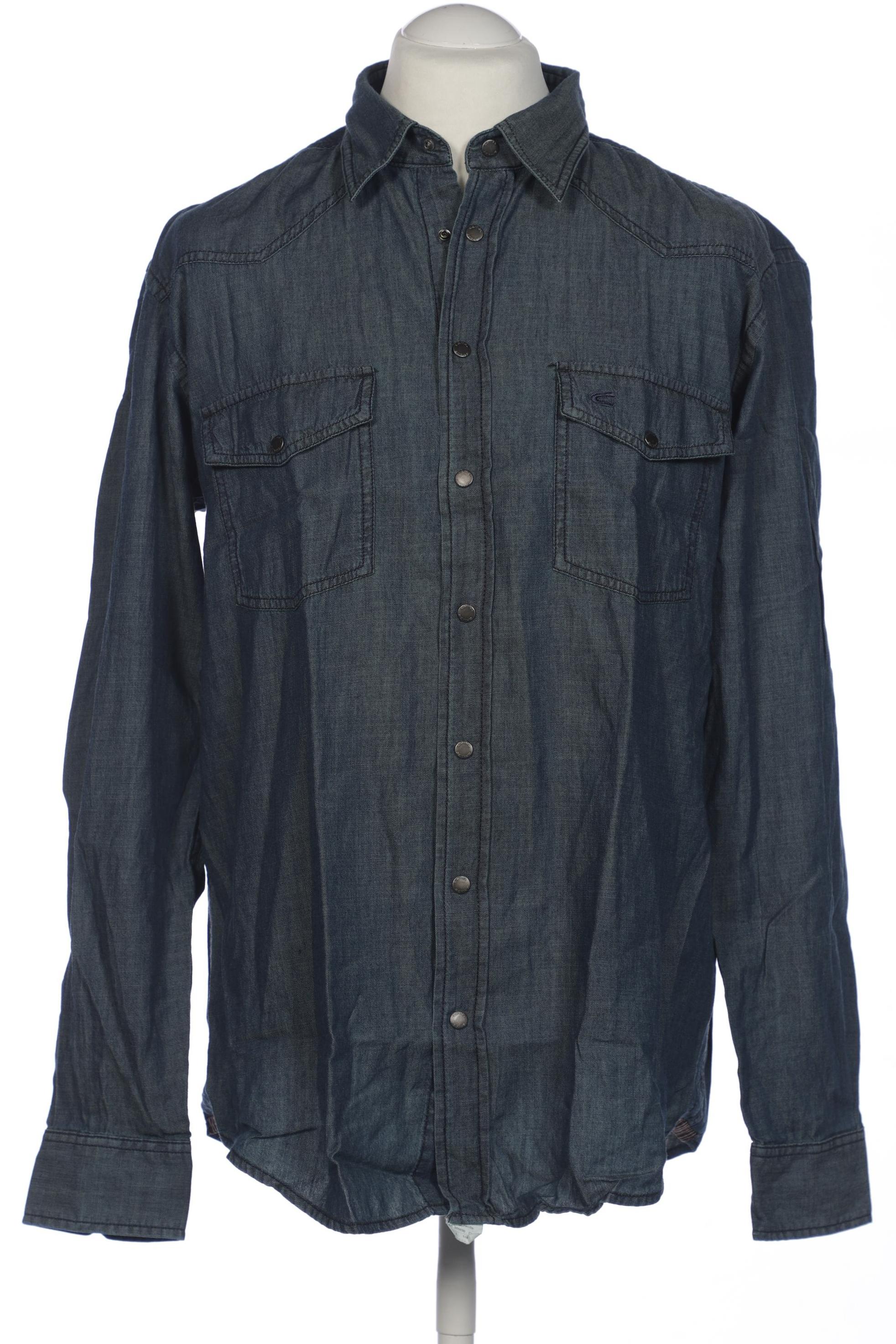 

camel active Herren Hemd, blau, Gr. 52