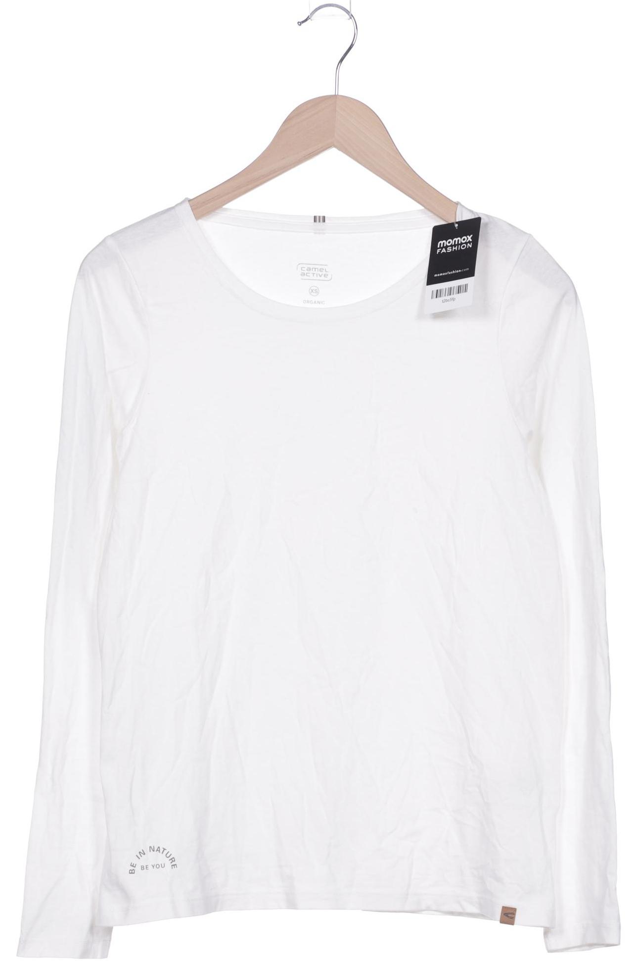 

camel active Herren Langarmshirt, weiß, Gr. 44
