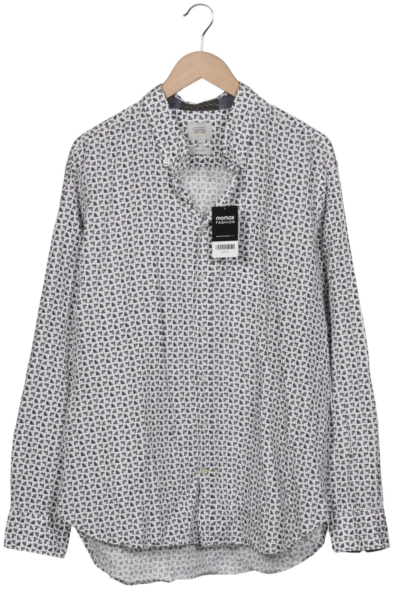 

camel active Herren Hemd, weiß, Gr. 56