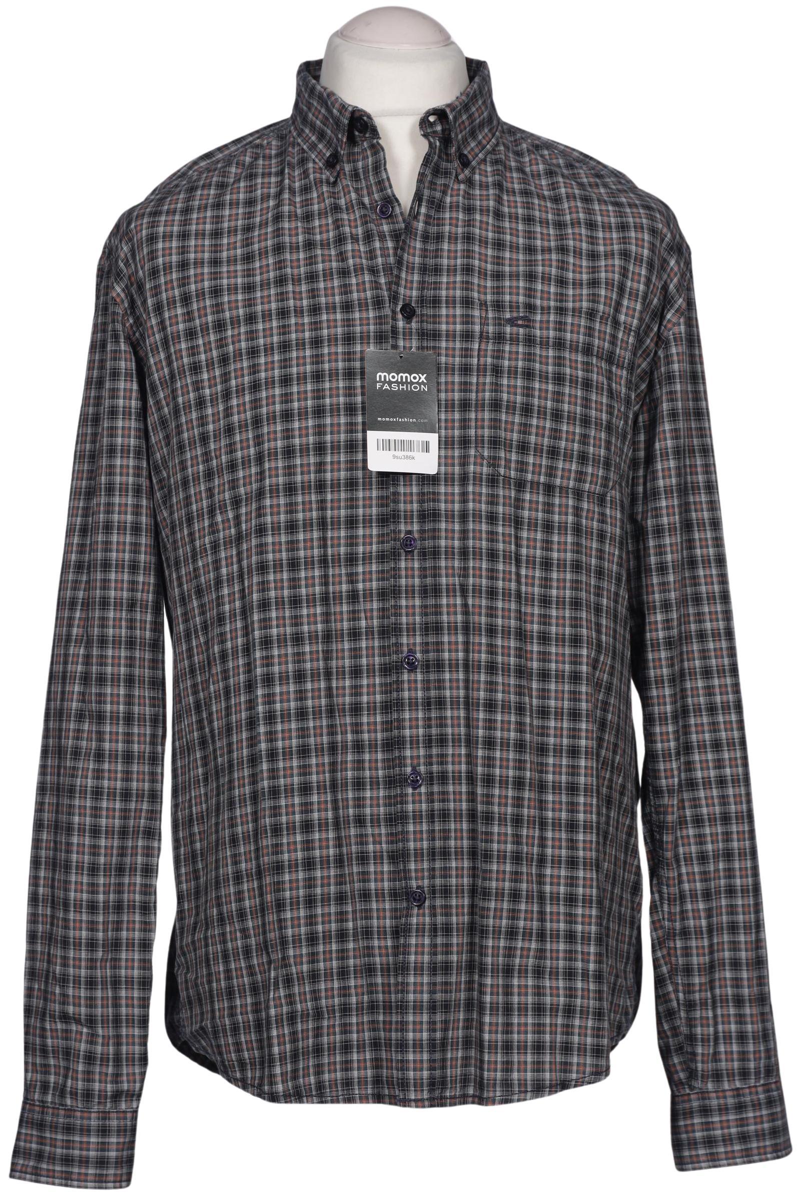 

camel active Herren Hemd, grau, Gr. 52