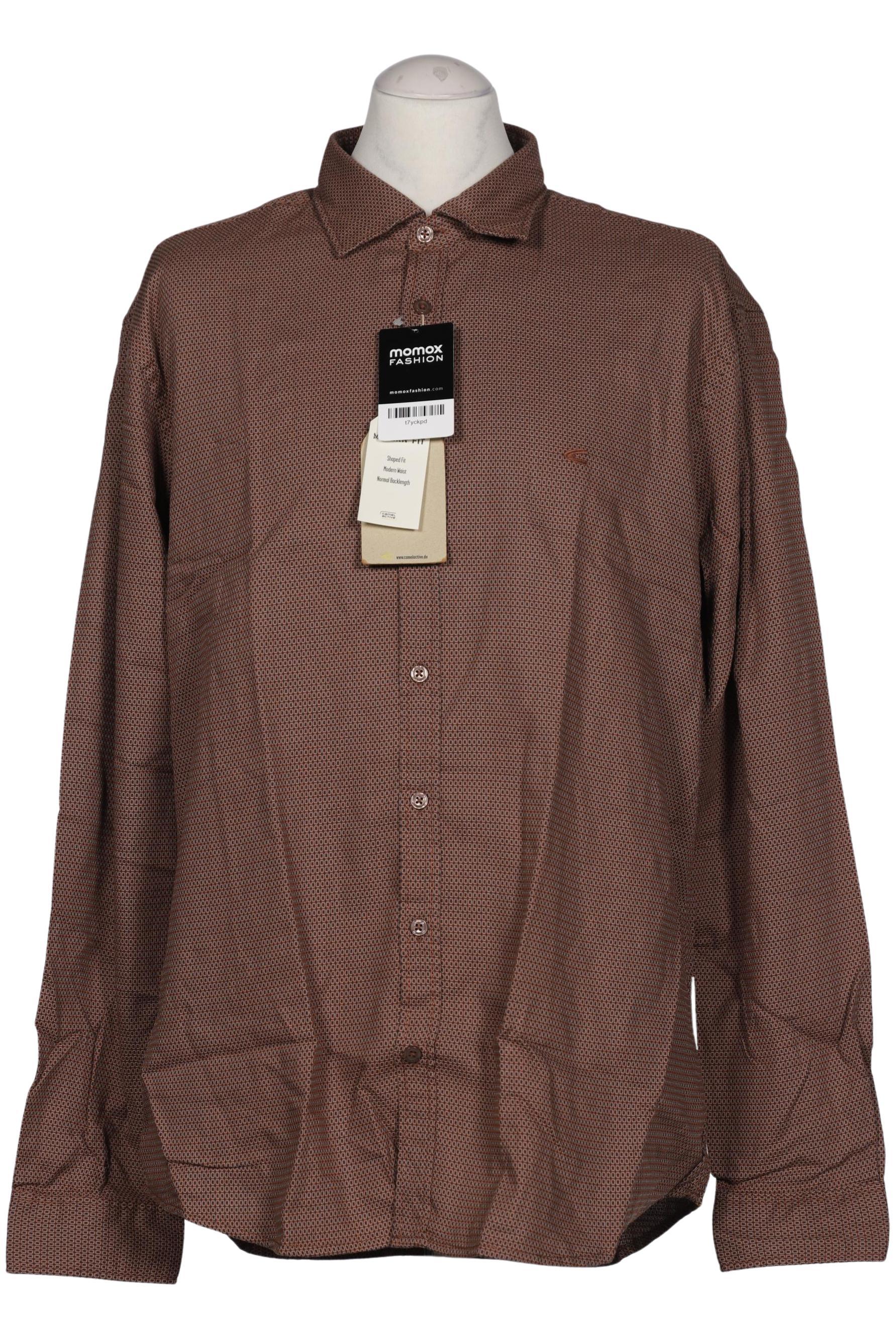 

camel active Herren Hemd, braun, Gr. 54