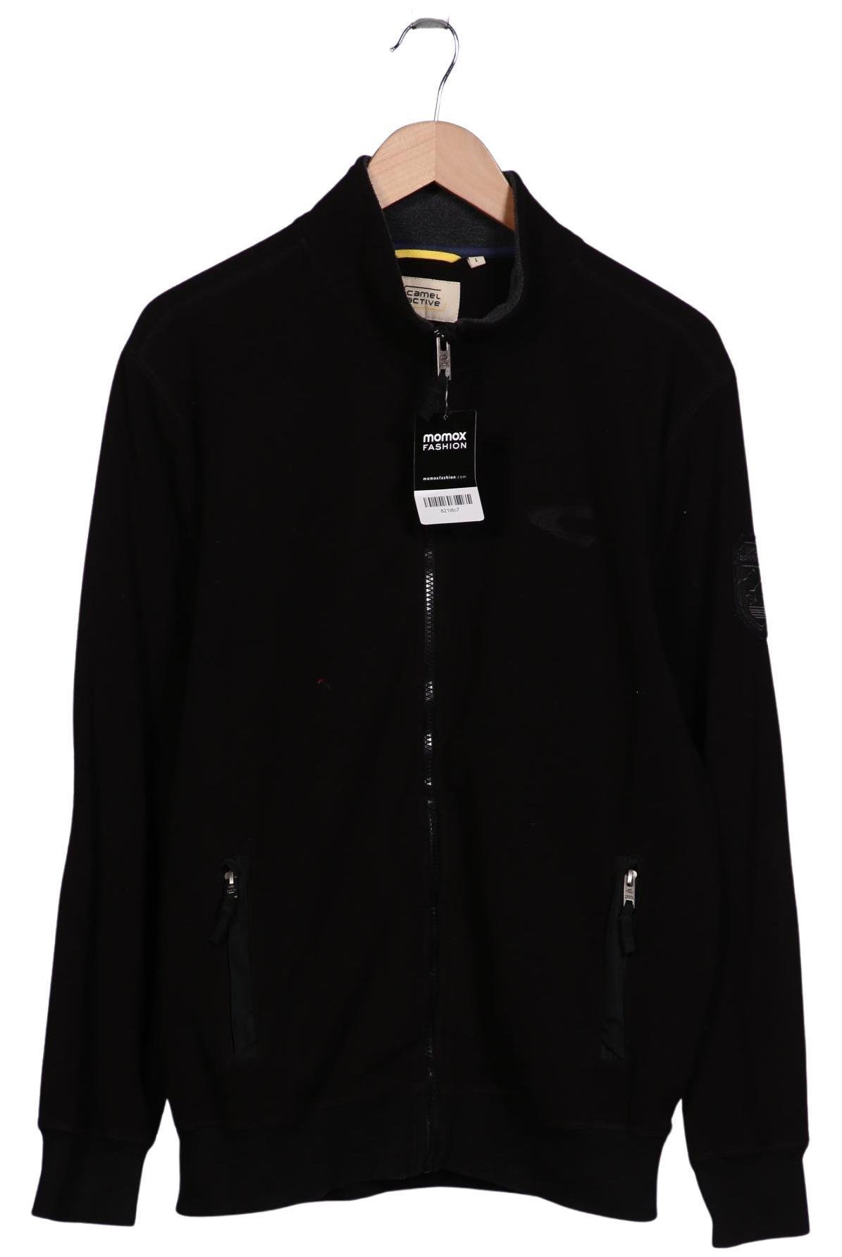 

camel active Herren Sweatshirt, schwarz, Gr. 52