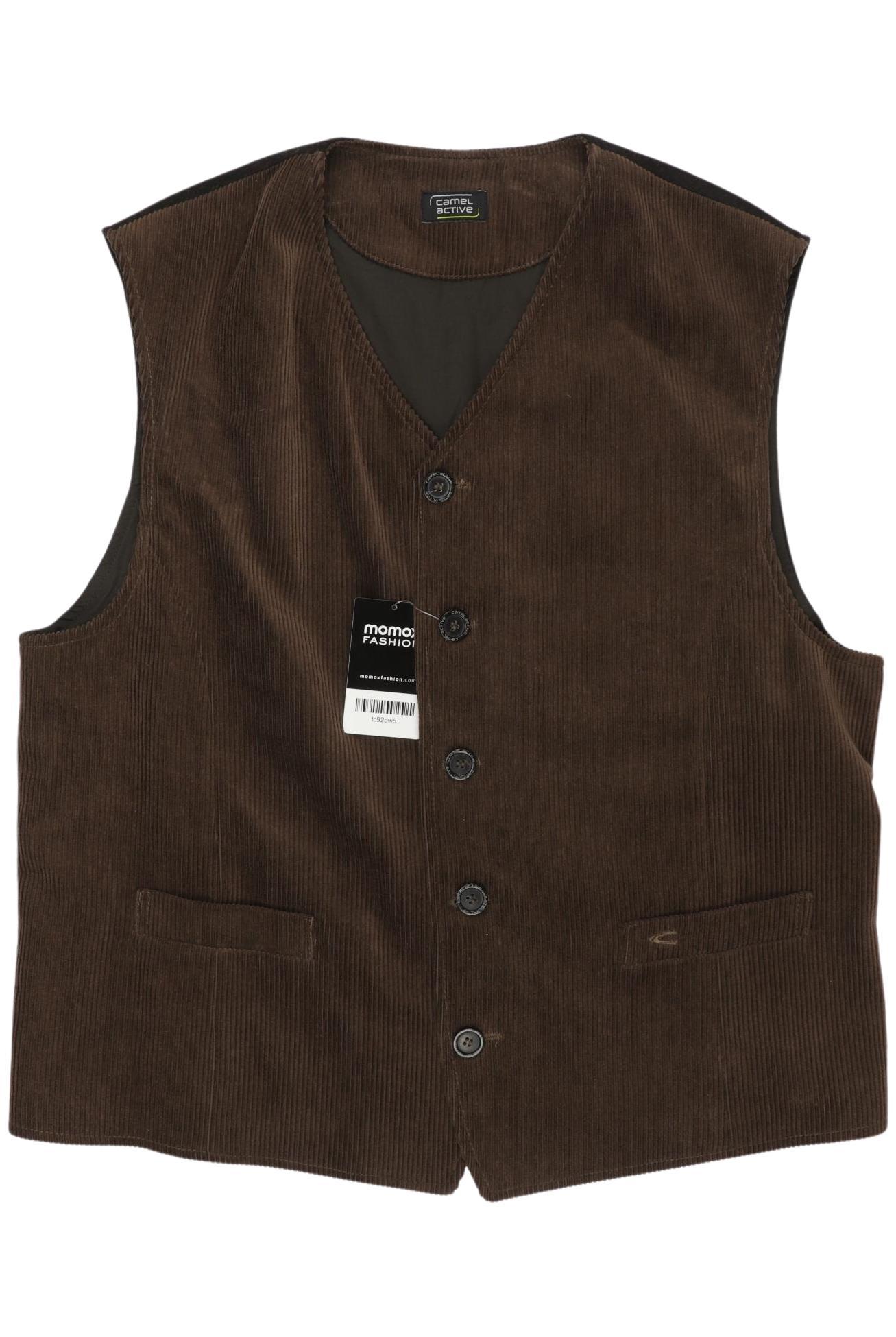 

camel active Herren Weste, braun, Gr. 26