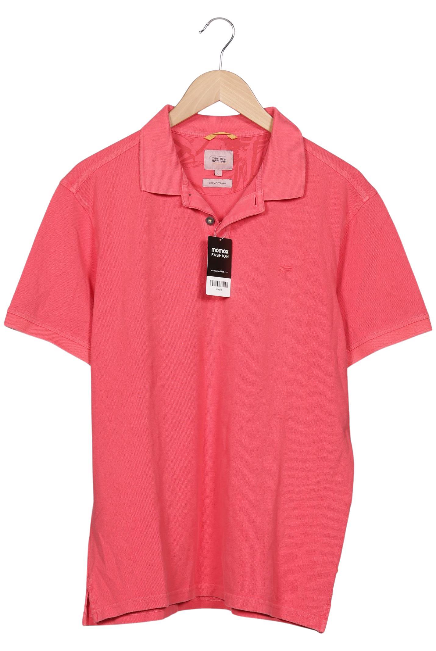 

camel active Herren Poloshirt, pink, Gr. 52