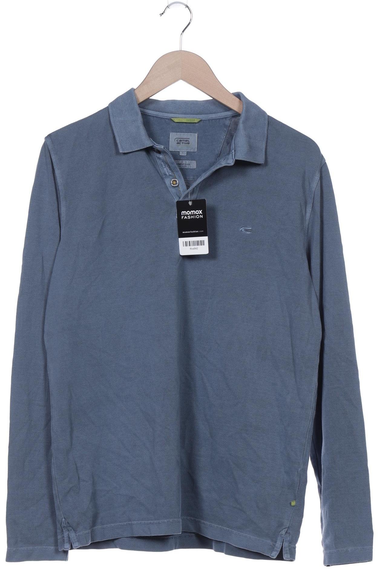 

camel active Herren Poloshirt, blau, Gr. 52