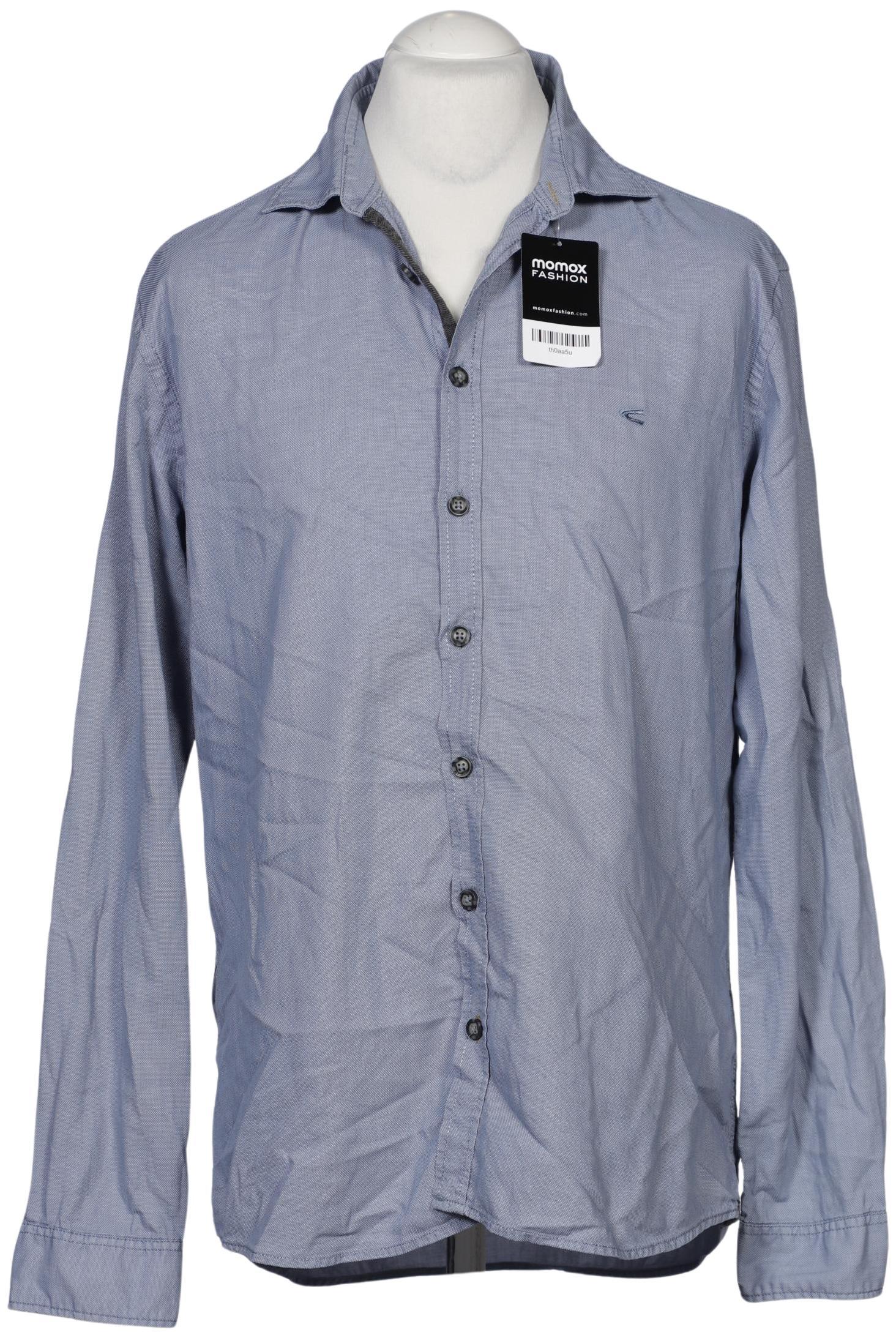 

camel active Herren Hemd, hellblau, Gr. 52