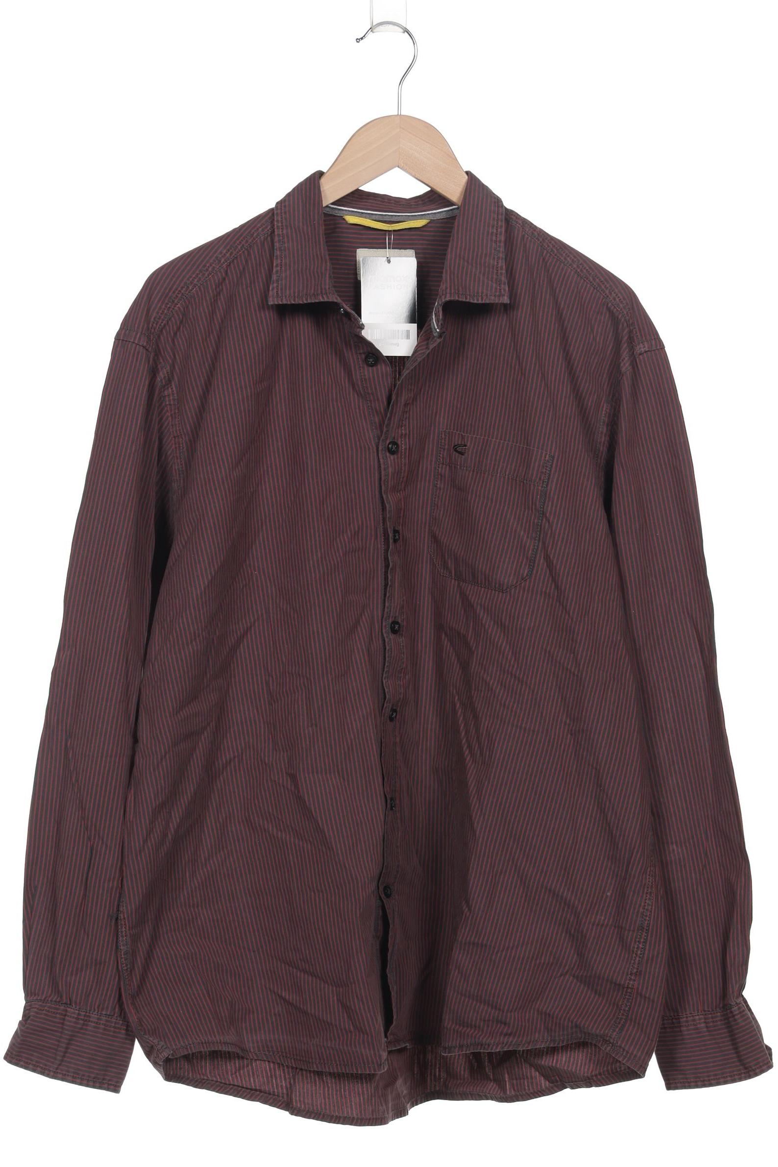 

camel active Herren Hemd, bordeaux, Gr. 56