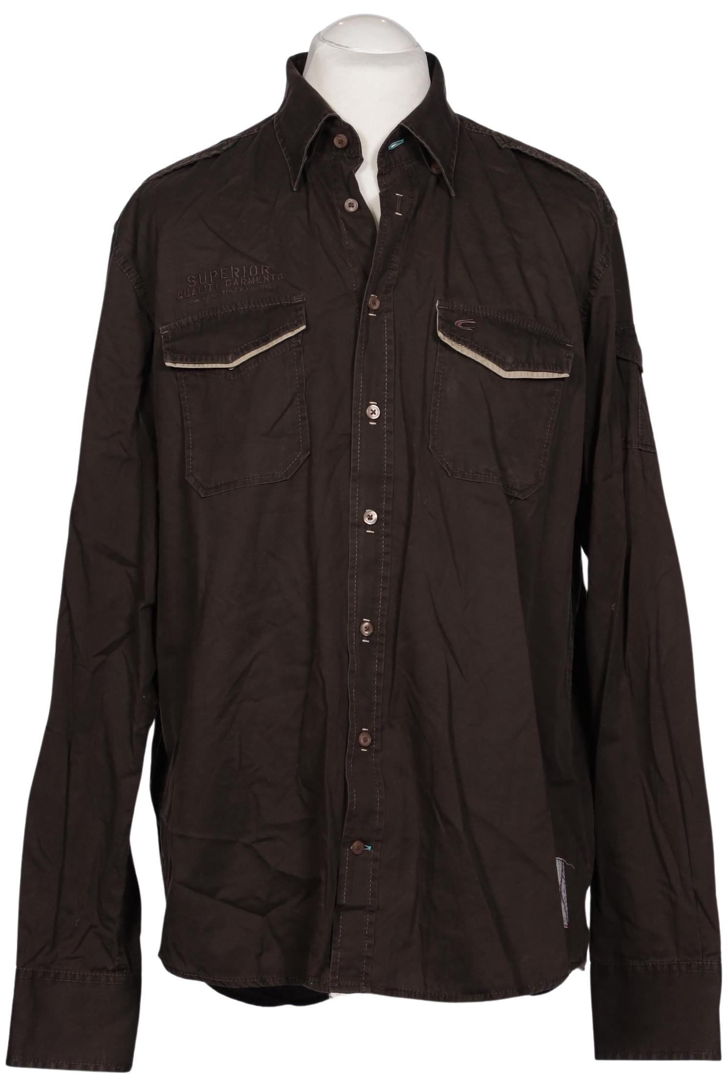 

camel active Herren Hemd, braun, Gr. 54