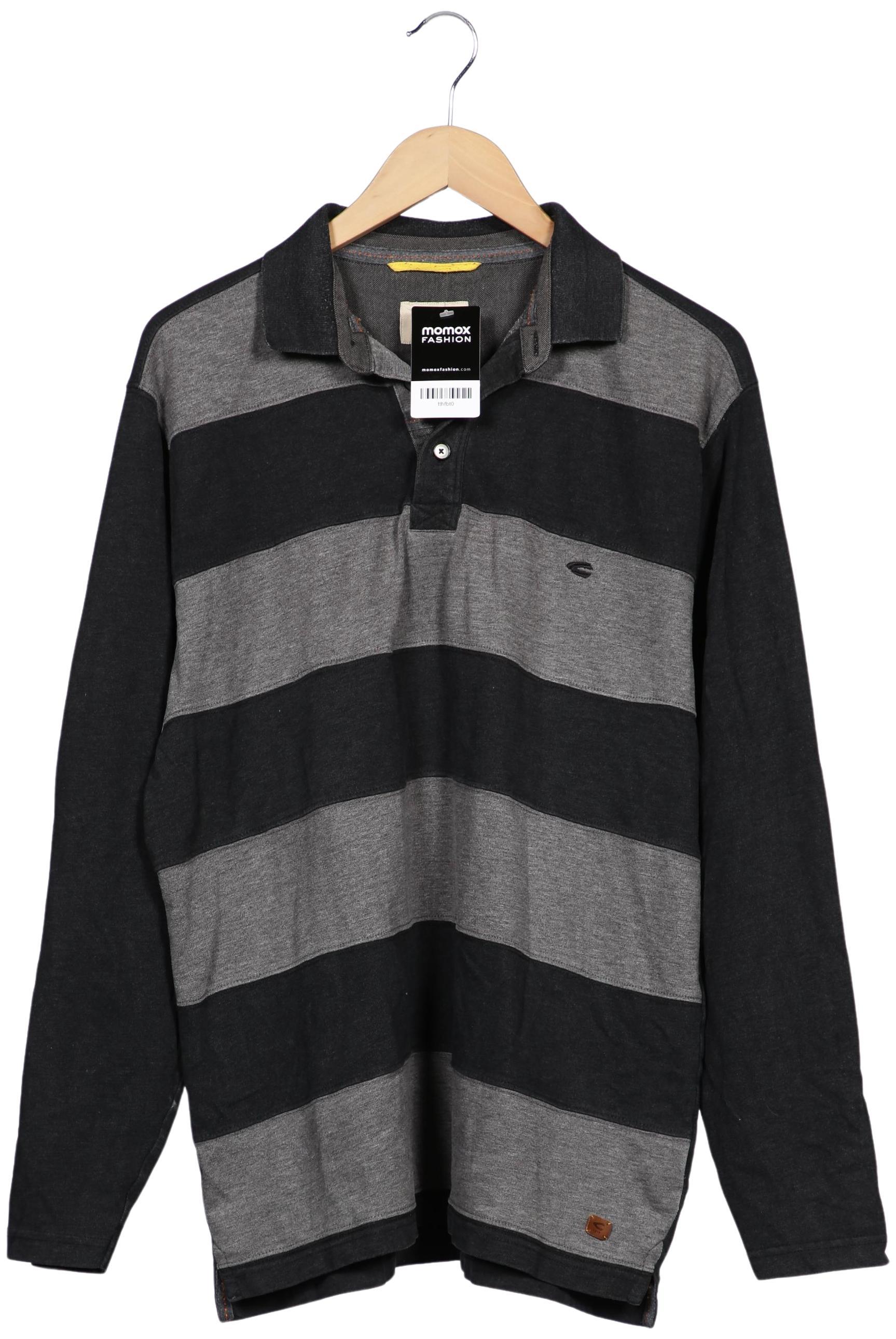 

camel active Herren Poloshirt, grau, Gr. 54