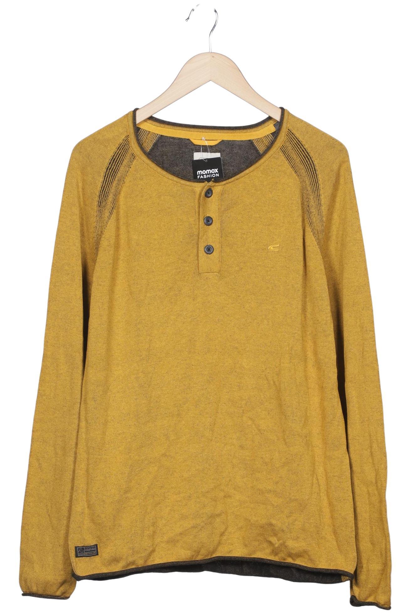 Thumbnail - camel active Herren Pullover, gelb, Gr. 56