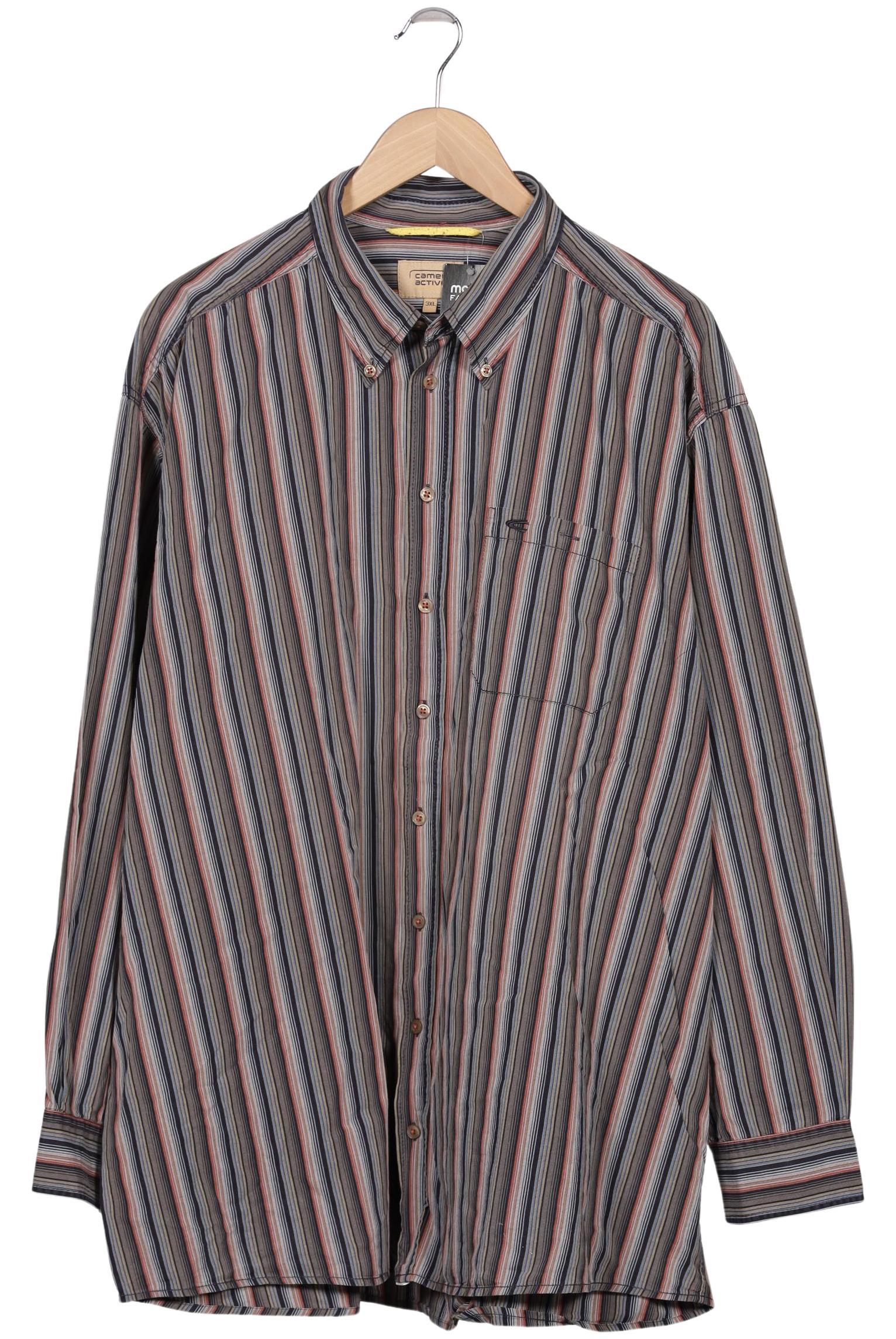 

camel active Herren Hemd, grau, Gr. 58