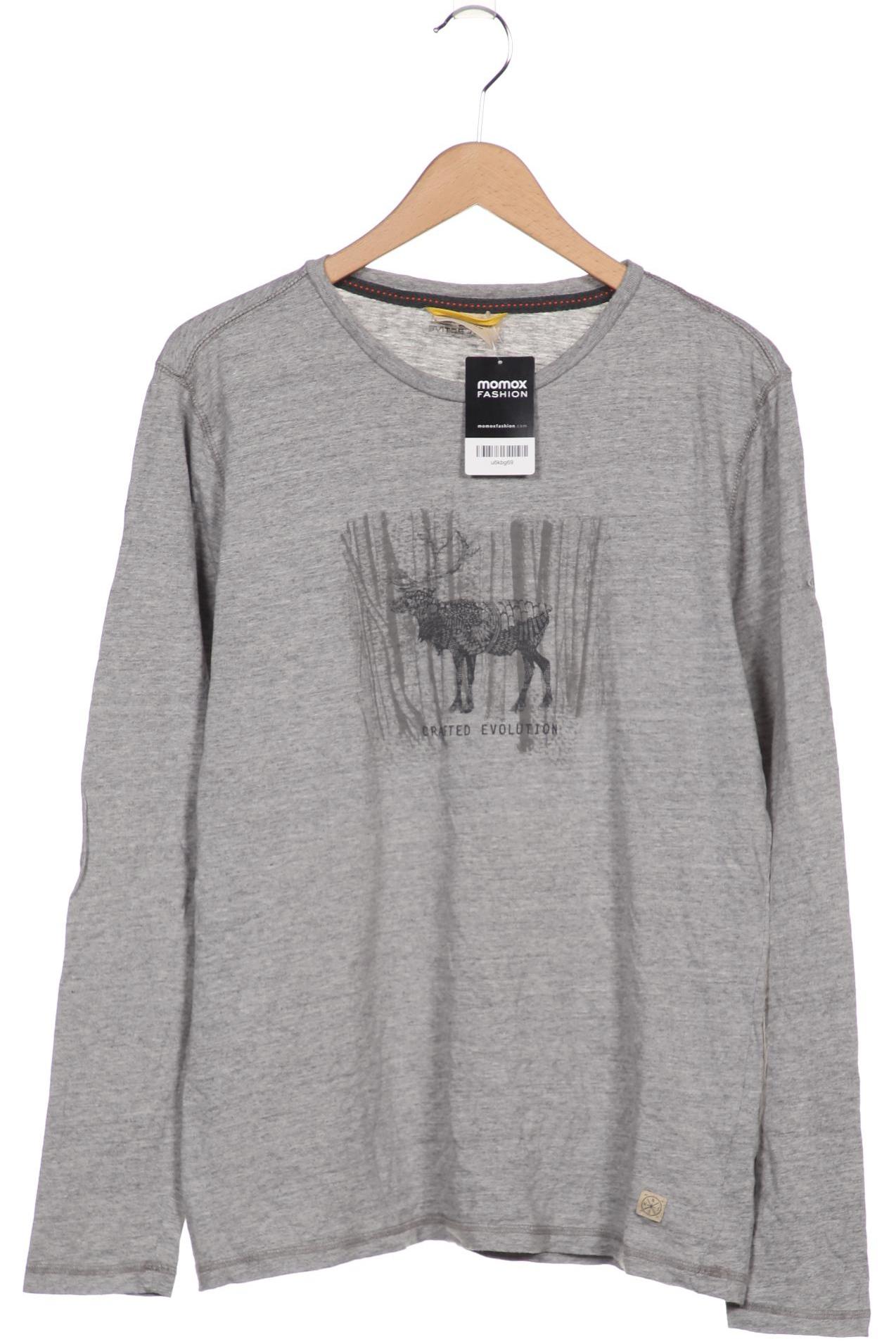 

camel active Herren Langarmshirt, grau