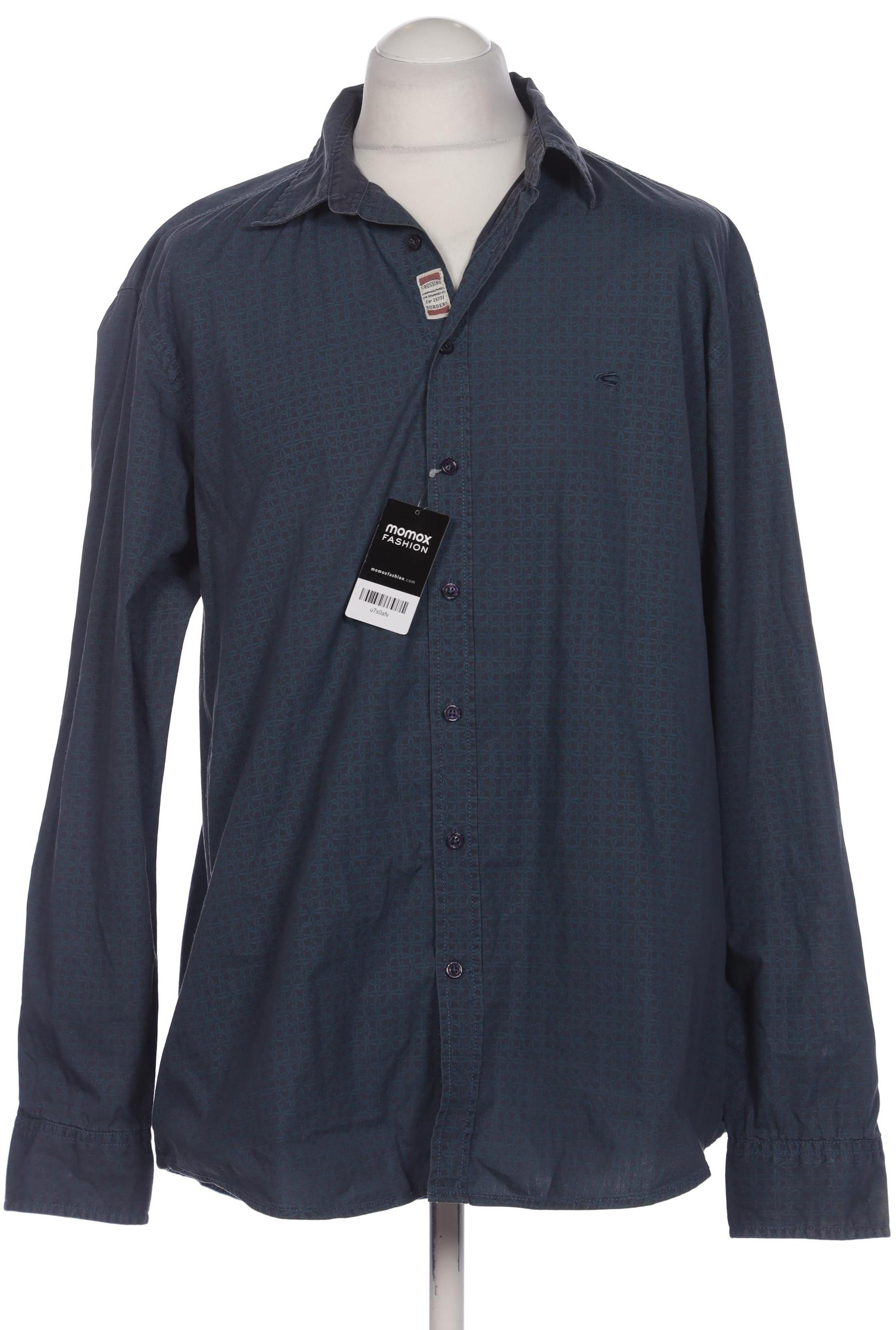 

camel active Herren Hemd, marineblau, Gr. 54
