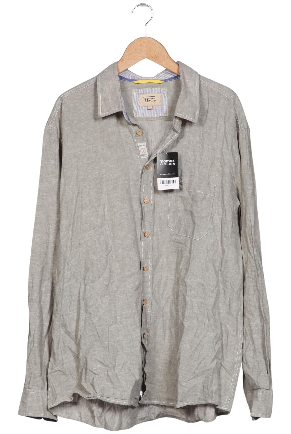 

camel active Herren Hemd, grau, Gr. 56