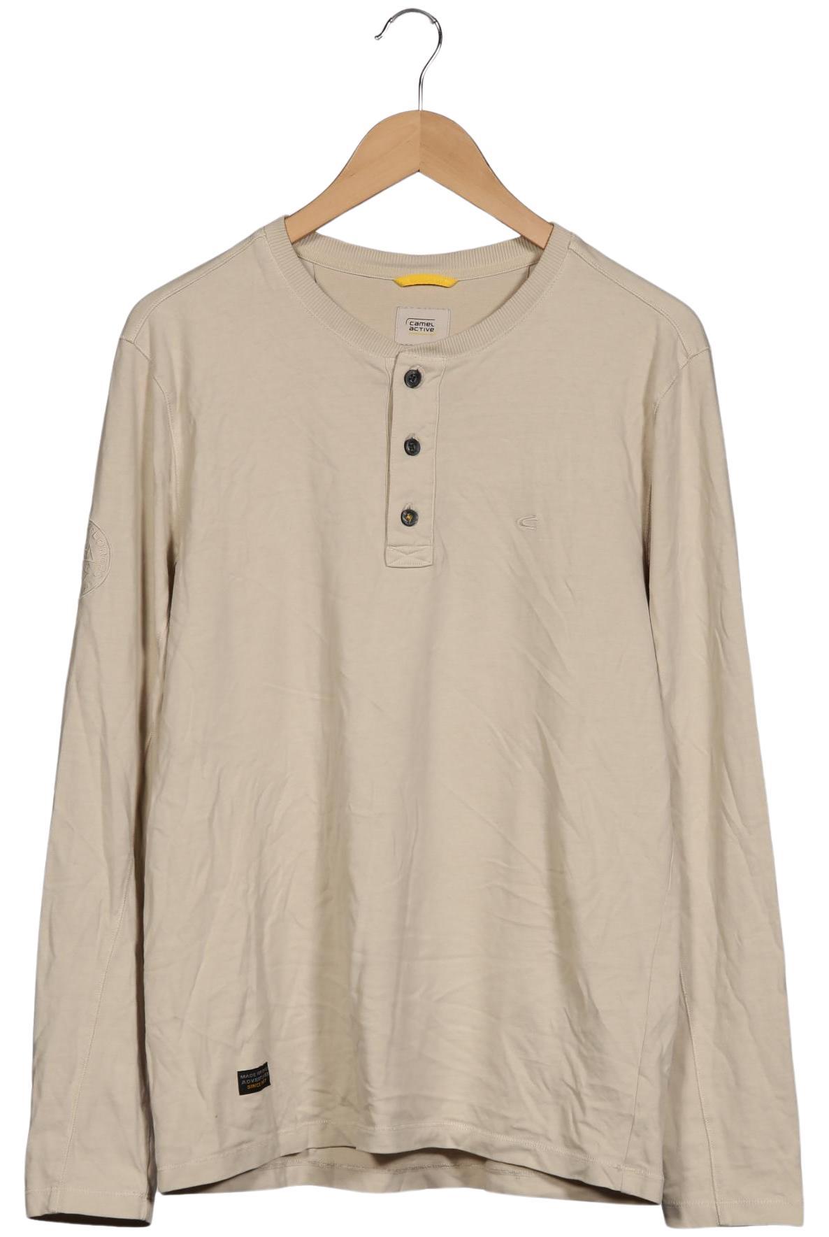 Thumbnail - camel active Herren Langarmshirt, beige, Gr. 48