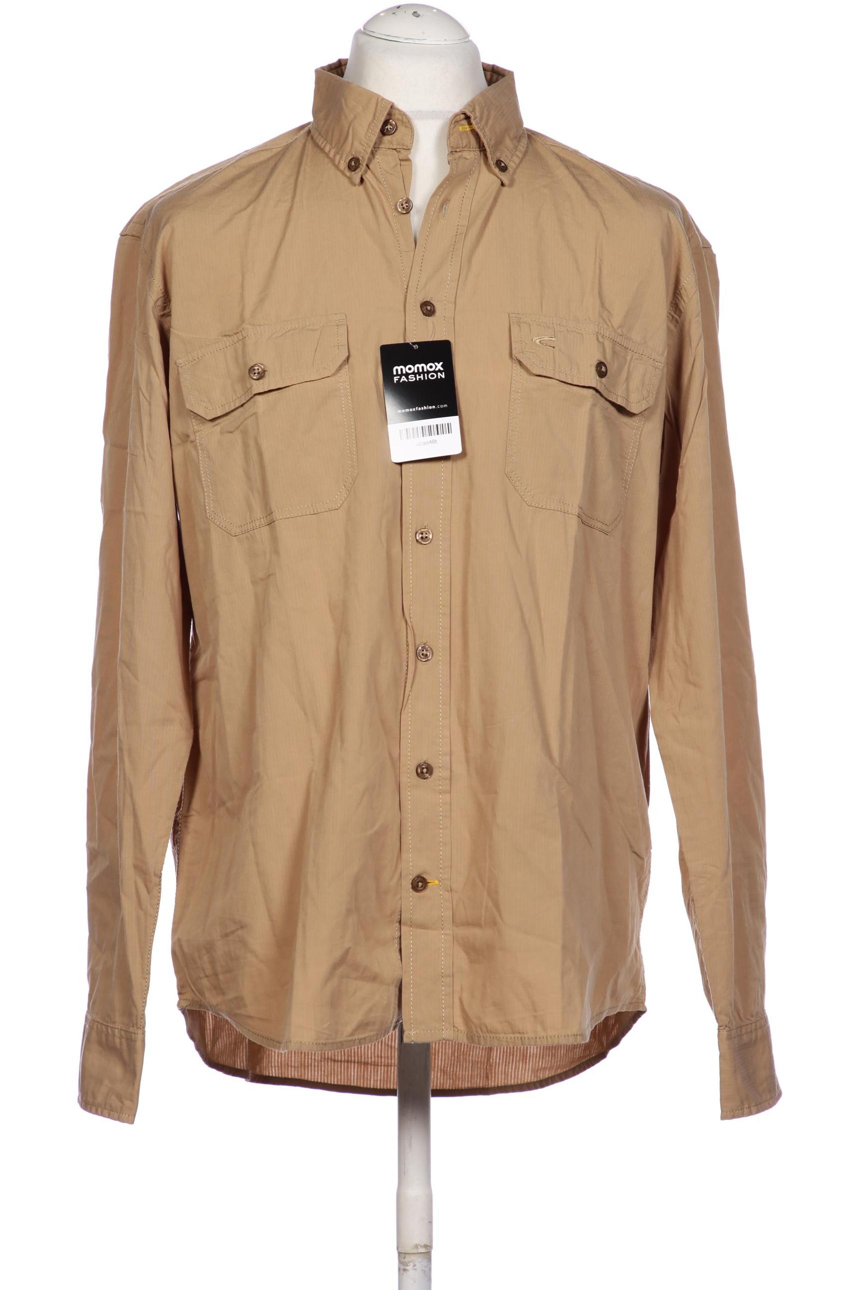 

camel active Herren Hemd, beige, Gr. 52