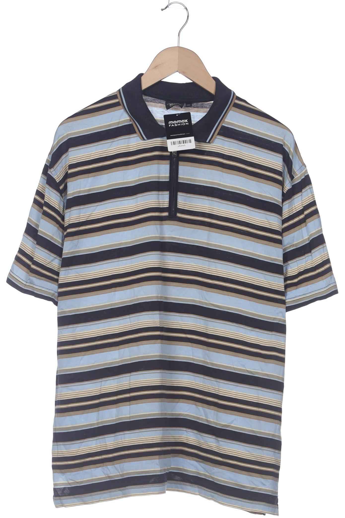 

camel active Herren Poloshirt, blau, Gr. 56