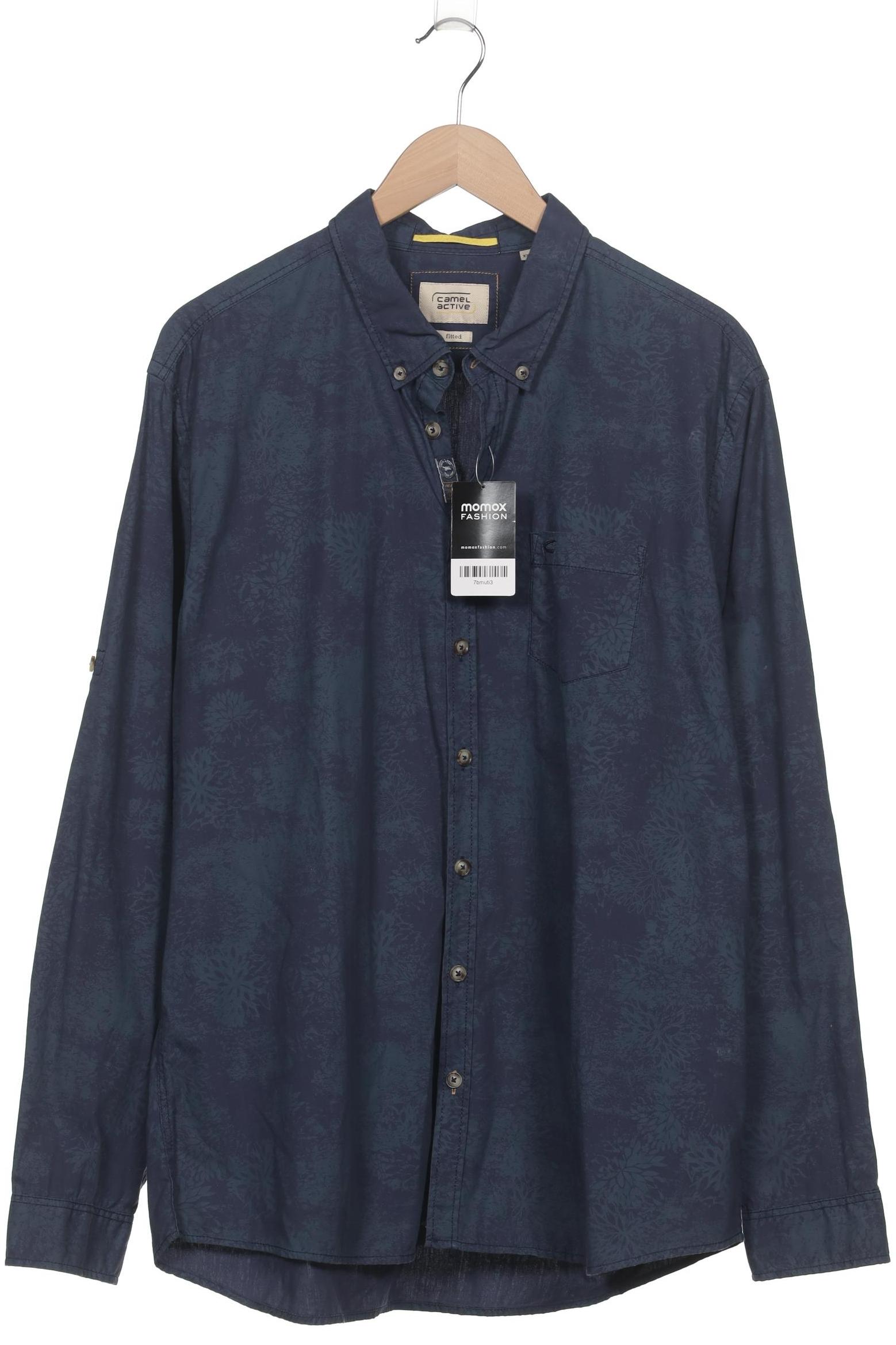 

camel active Herren Hemd, marineblau, Gr. 56