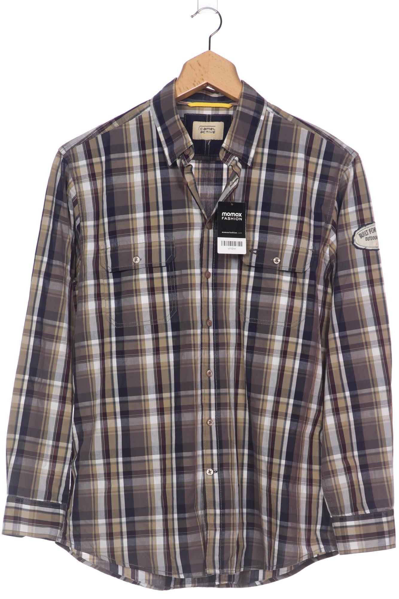 

camel active Herren Hemd, grau, Gr. 58