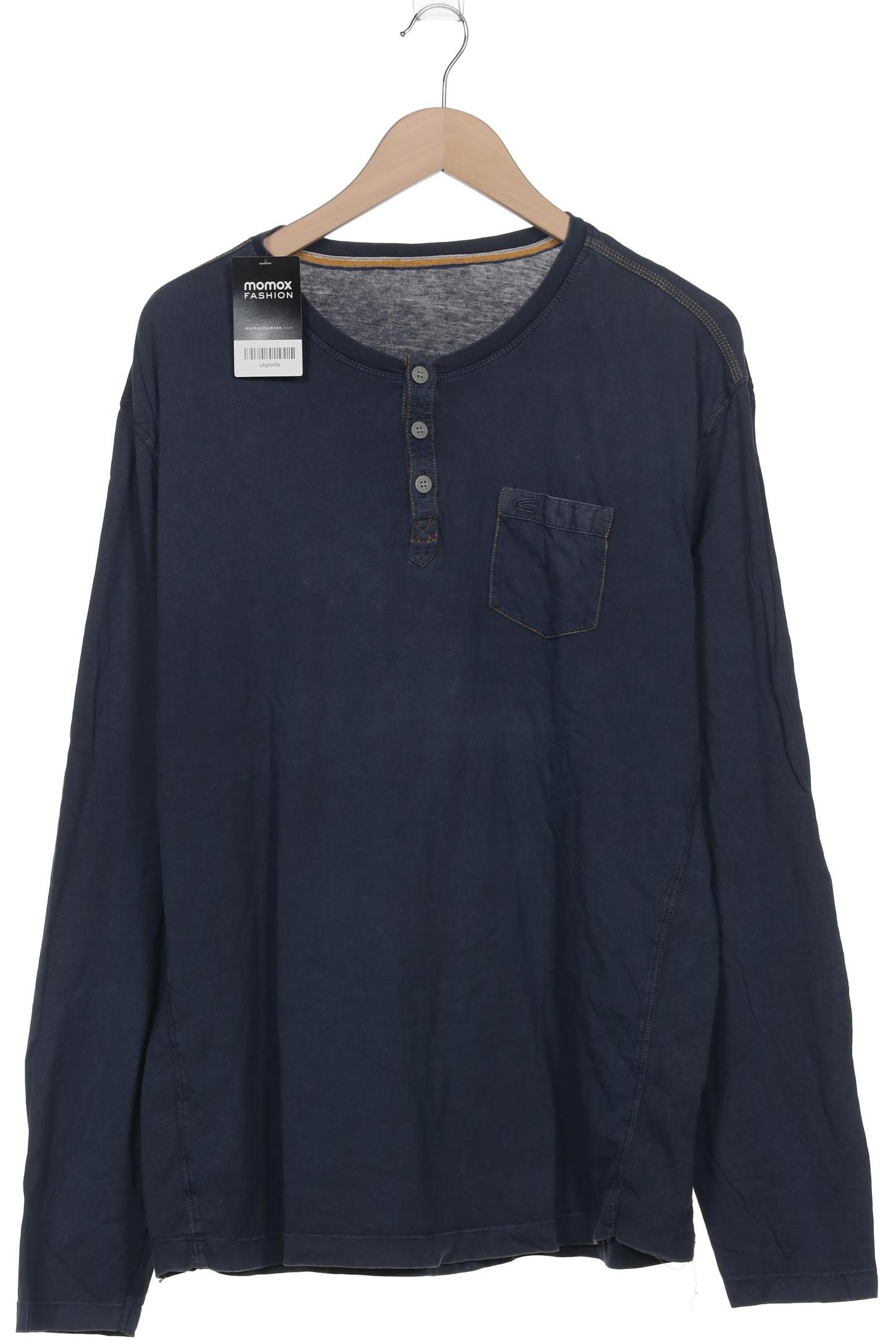 

camel active Herren Langarmshirt, marineblau, Gr. 56