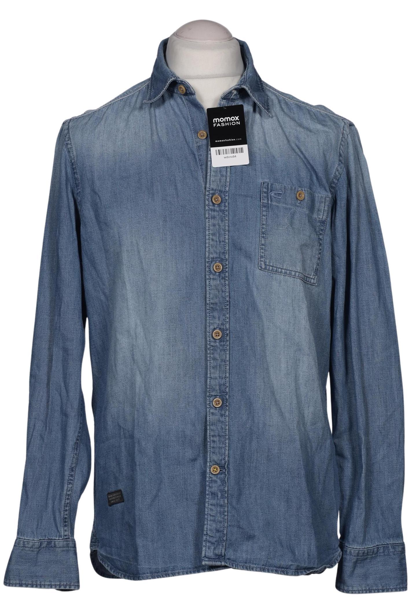 

camel active Herren Hemd, blau, Gr. 48