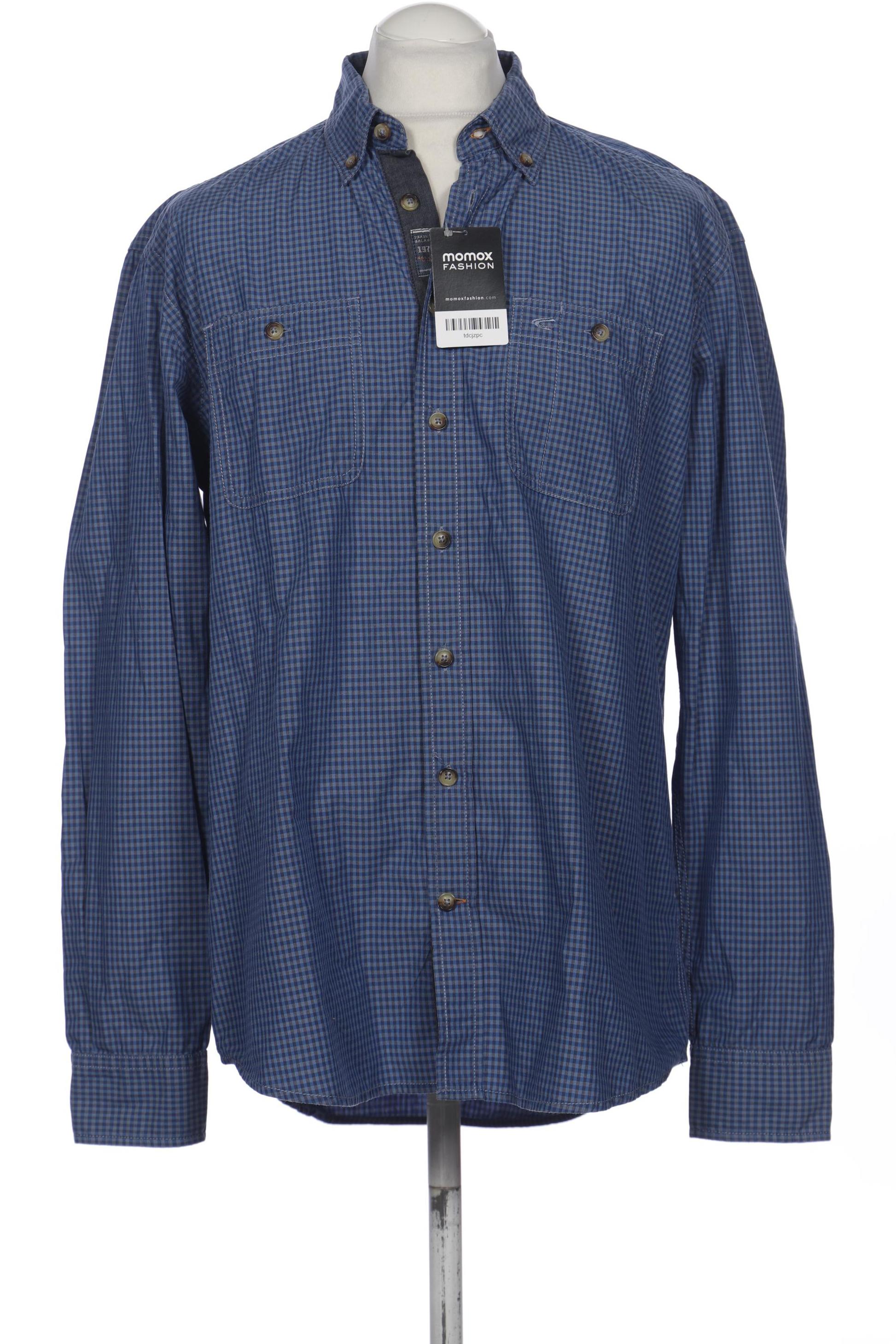 

camel active Herren Hemd, blau, Gr. 52