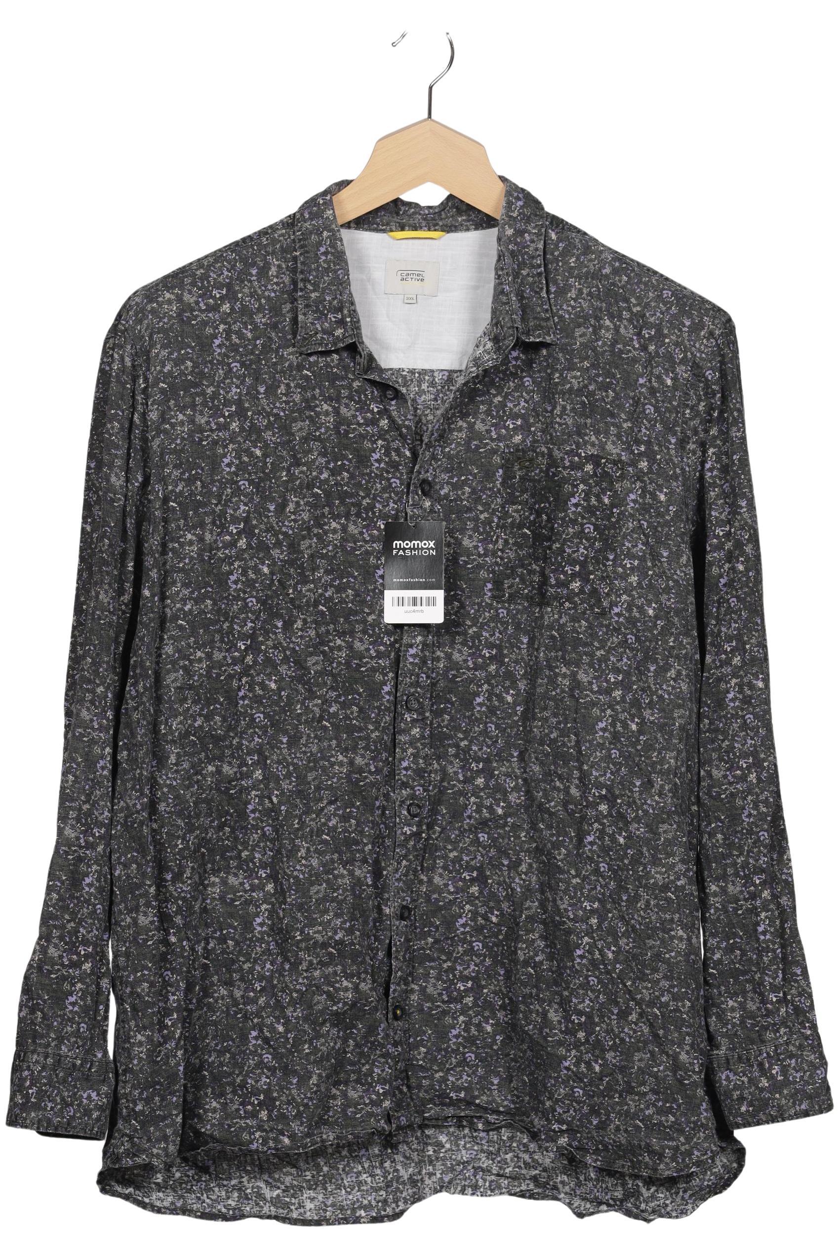 

camel active Herren Hemd, grau, Gr. 58