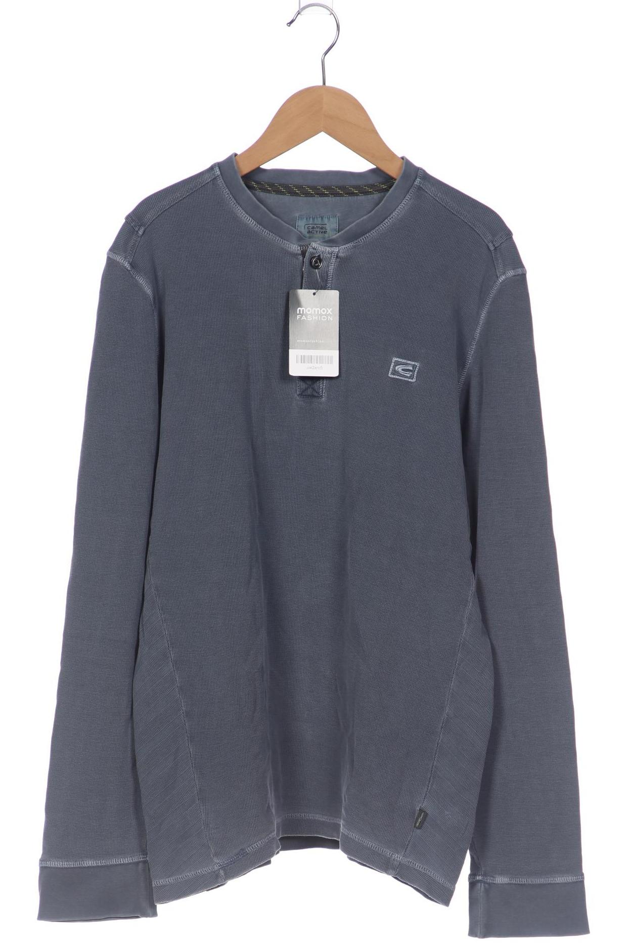 

camel active Herren Sweatshirt, blau, Gr. 48