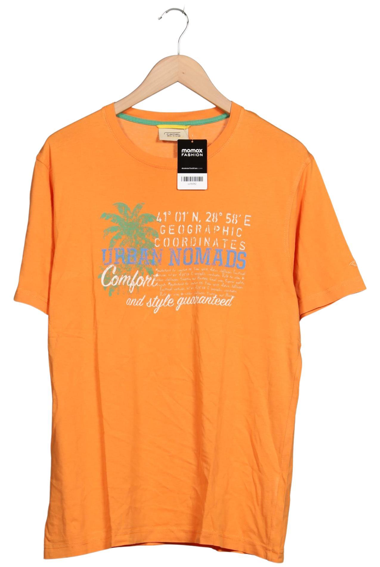 

camel active Herren T-Shirt, orange, Gr. 52