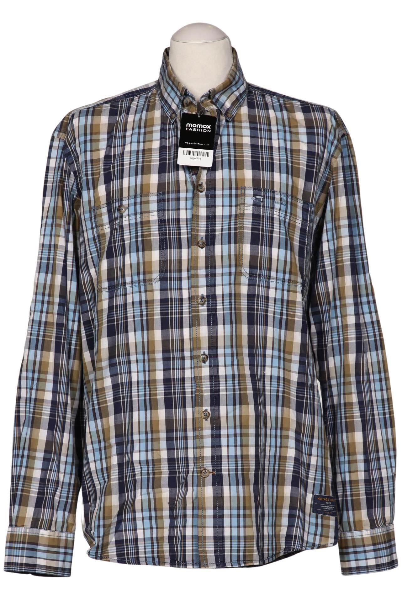 

camel active Herren Hemd, blau, Gr. 52