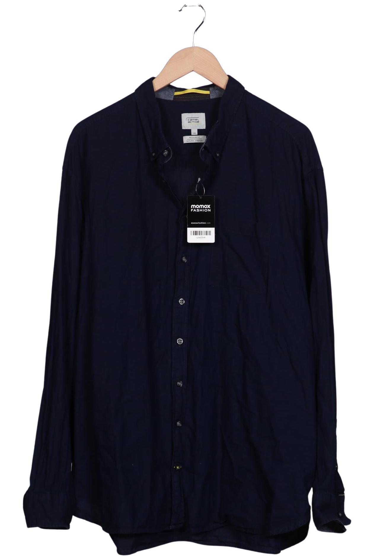 

camel active Herren Hemd, marineblau, Gr. 58