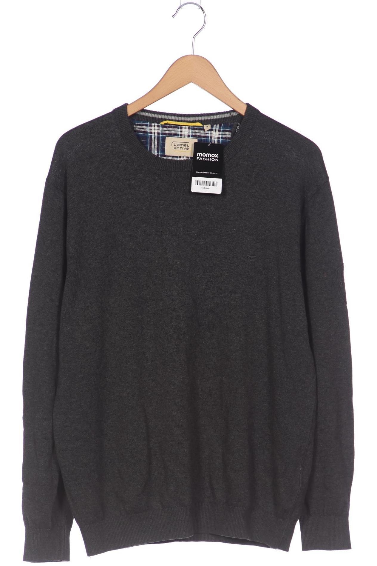 

camel active Herren Pullover, grau, Gr. 48