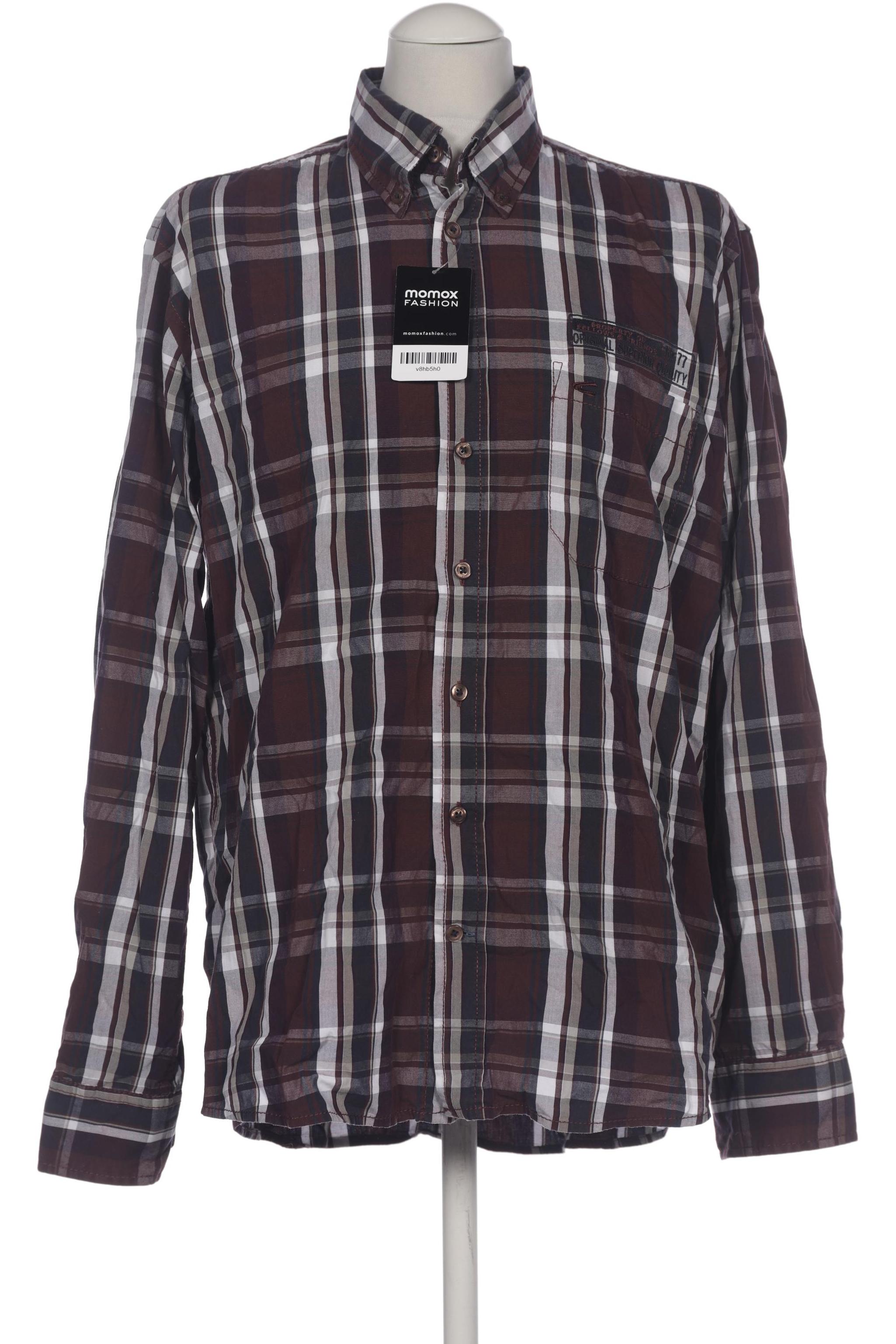 

camel active Herren Hemd, braun, Gr. 48